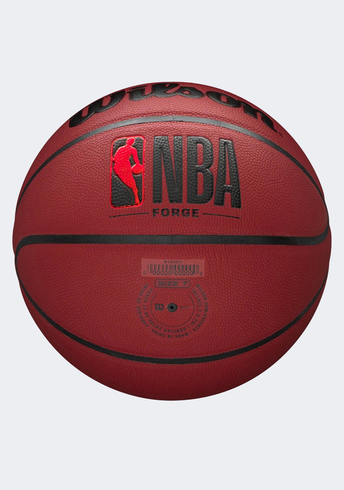 Wilson NBA Forge Basketball Crimson