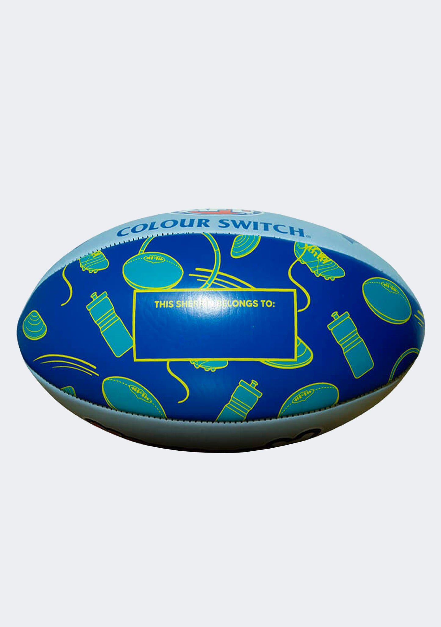 Sherrin AFL Auskick UV Light Colour Switch Footy
