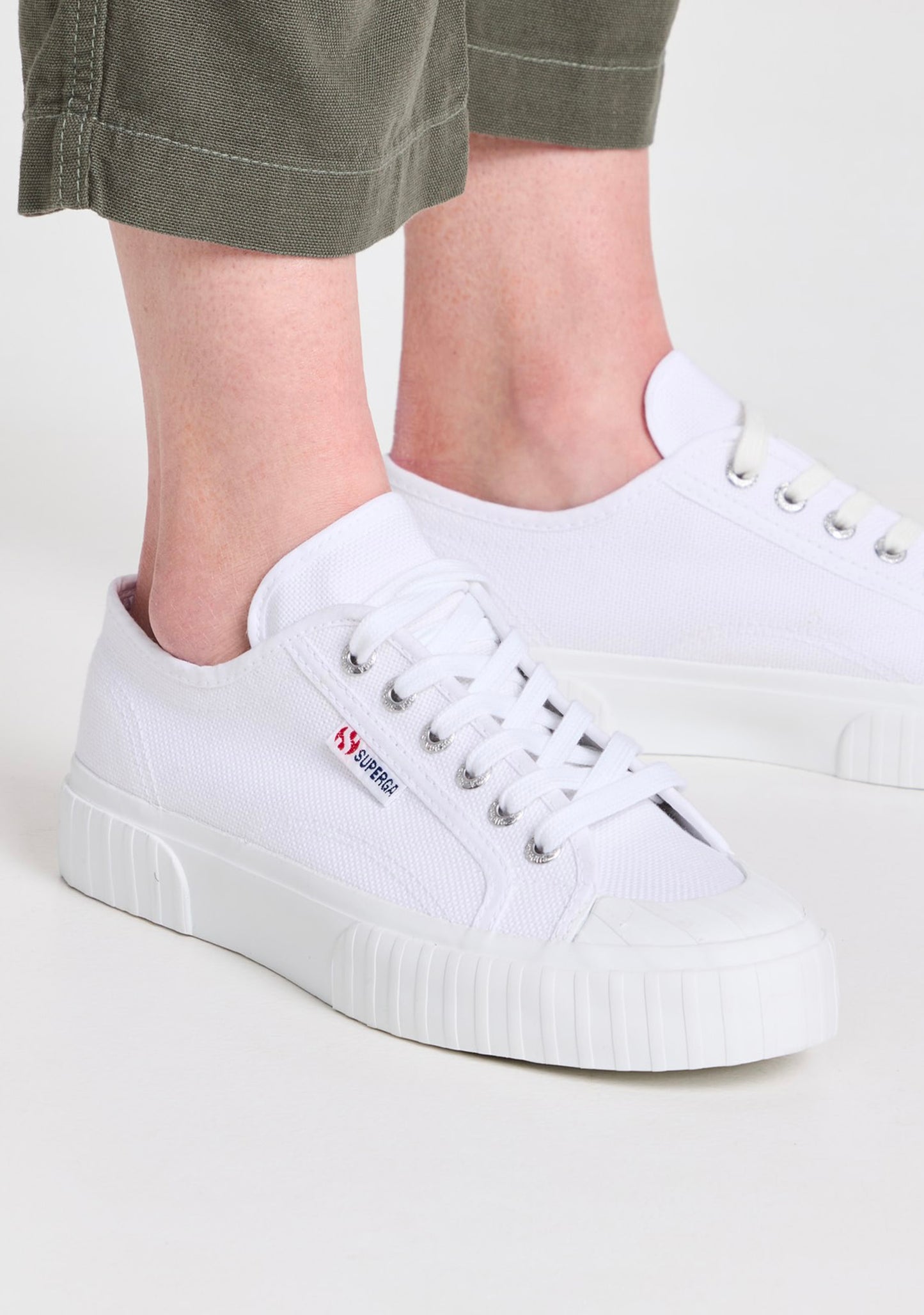 Superga 2630 Stripe Canvas Trainers