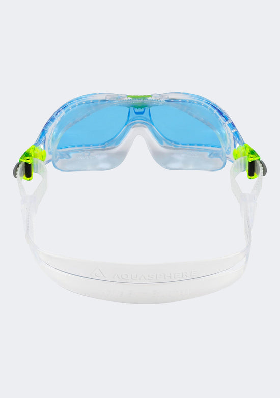 Aquasphere Kids’ Seal 2.0 Swim Mask Blue/Lime