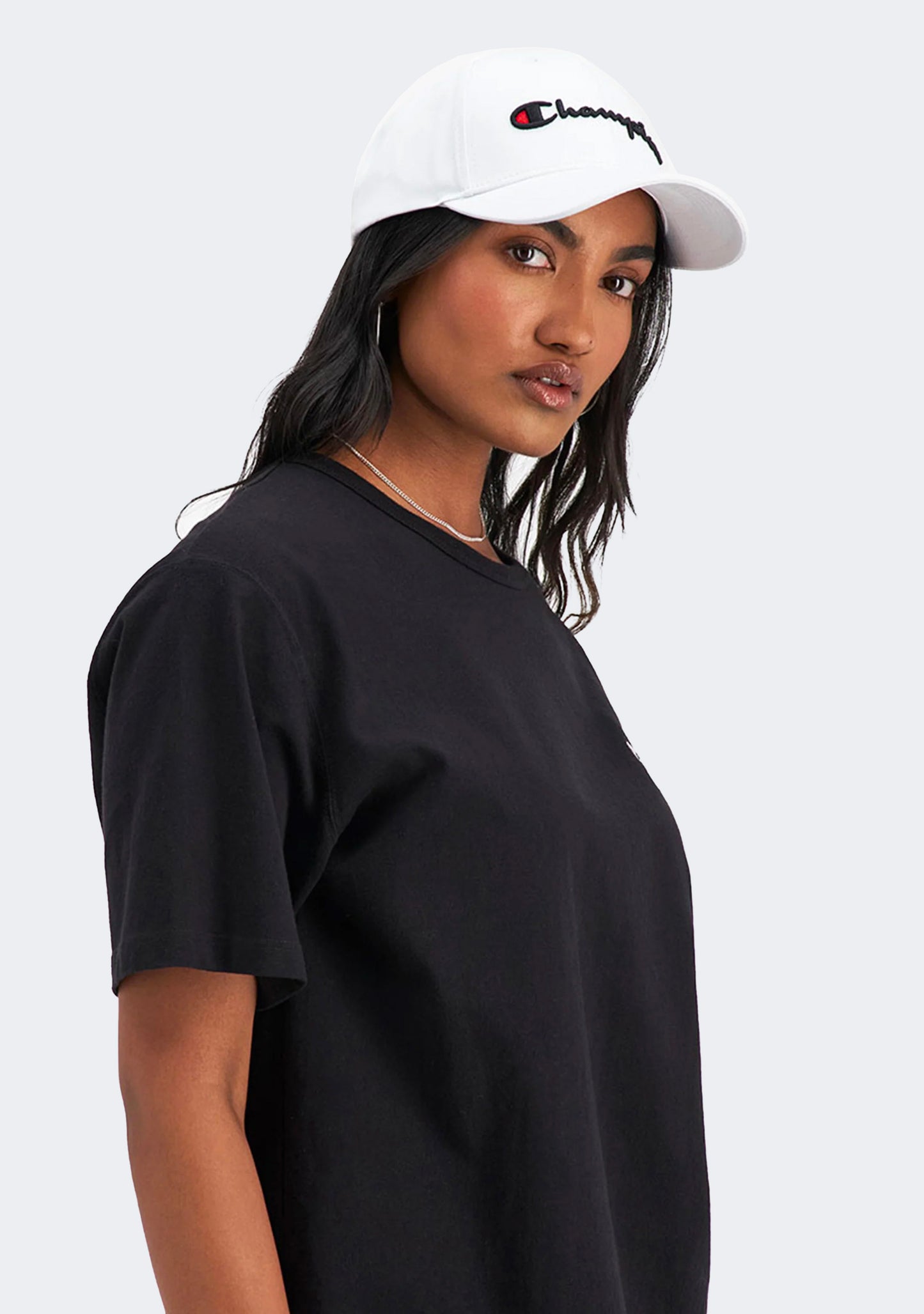 Champion Unisex Script Embroidered Logo Cap