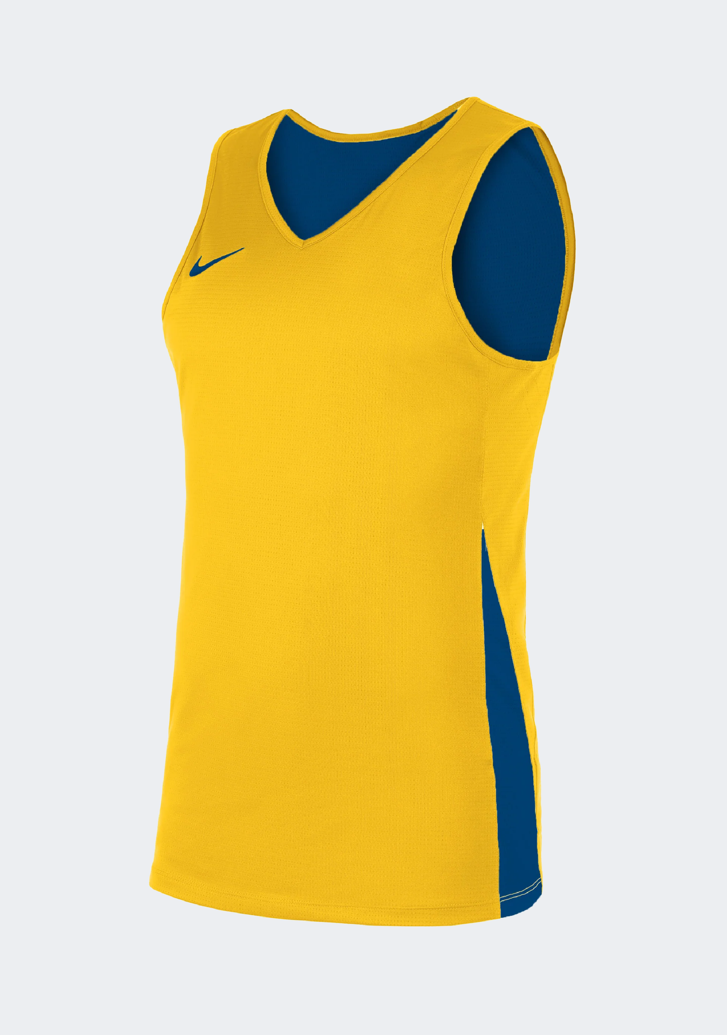 Nike Men's Reversible Basketball Training Jersey - Royal/Yellow
