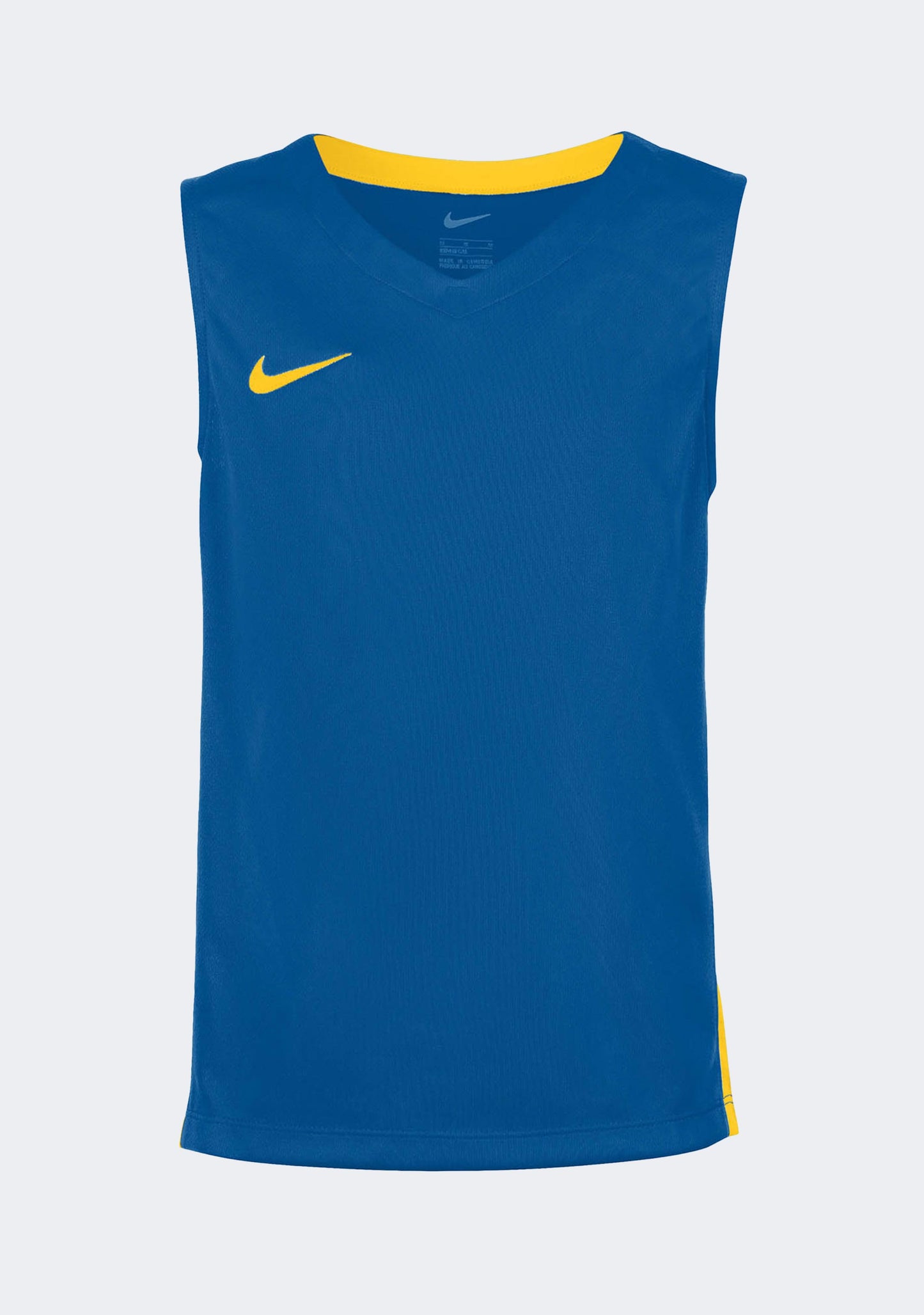 Nike Kids' Team Basketball Training Jersey - Blue/Yellow