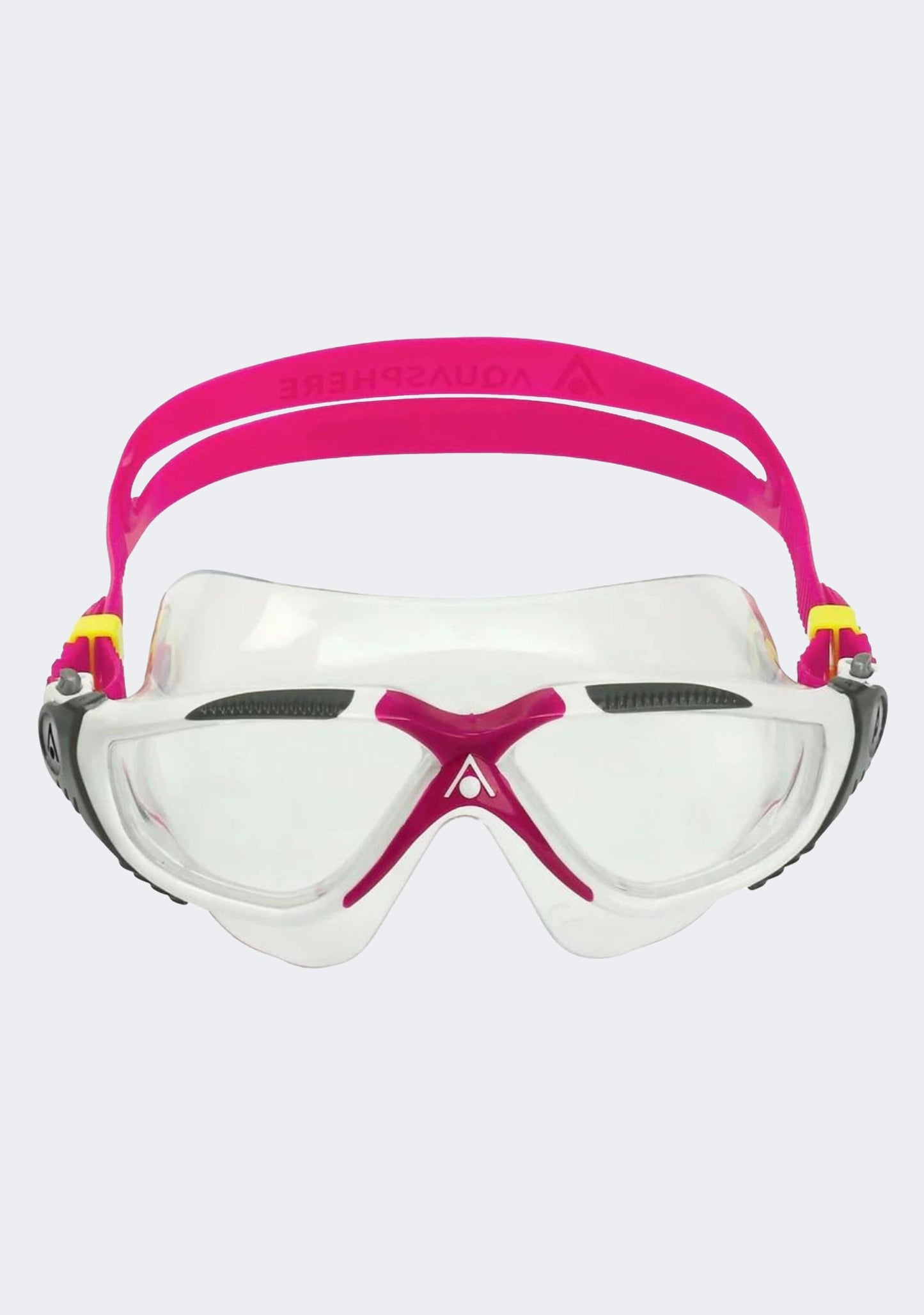 Aquasphere Adults Vista Swim Mask White/Grey/Pink