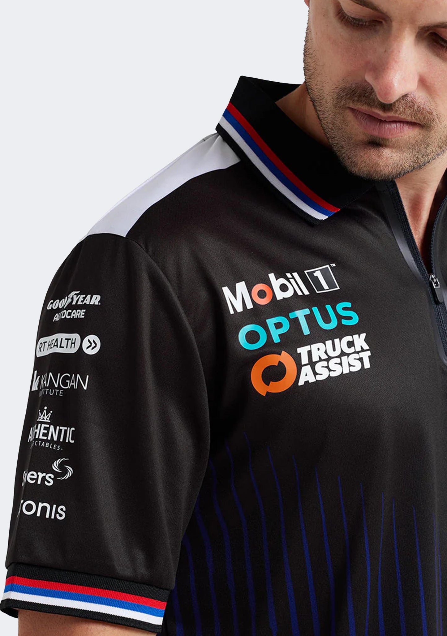 WAU Men's Team Zip Polo