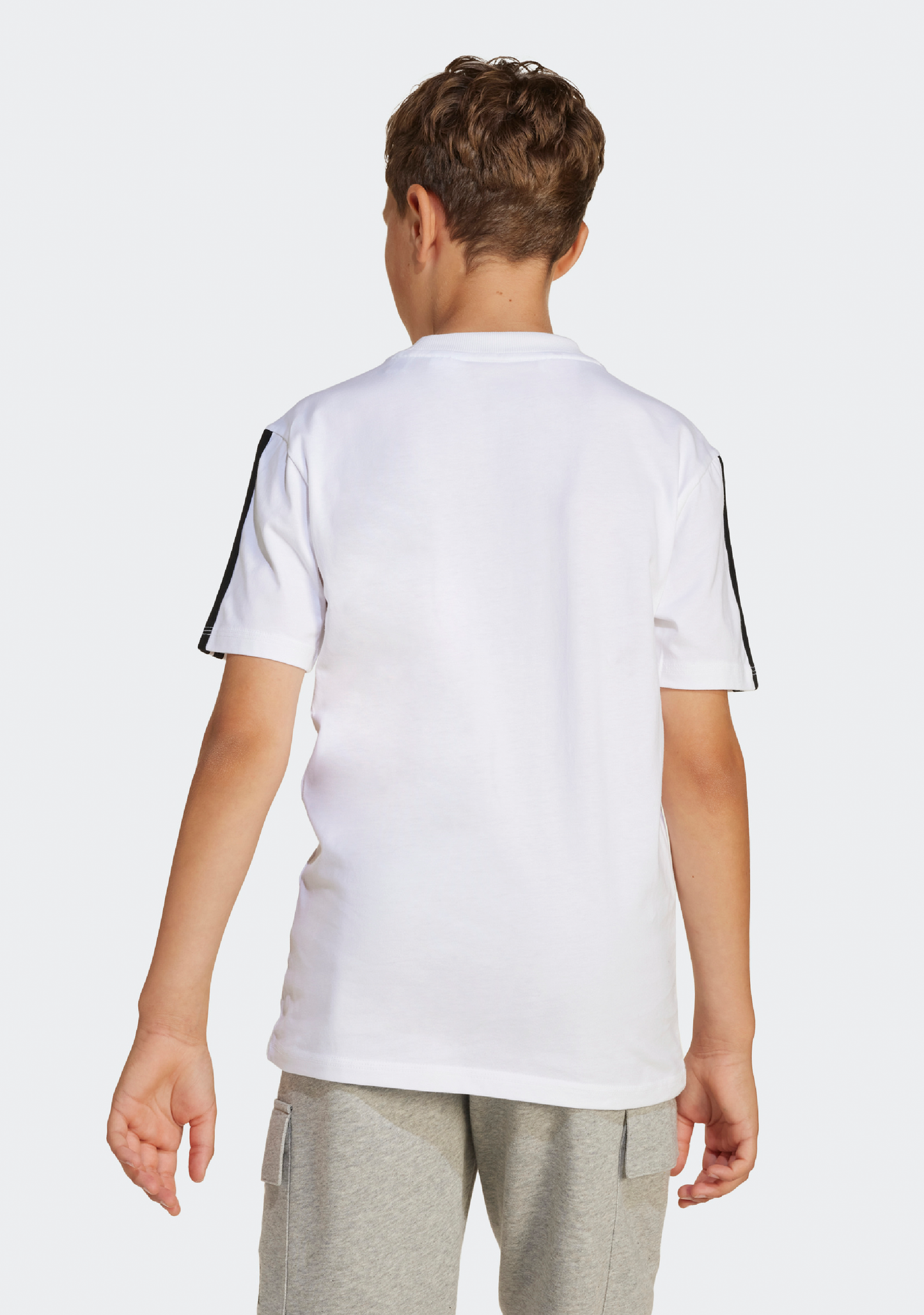 Adidas Kids' 3 Stripe Essentials Tee