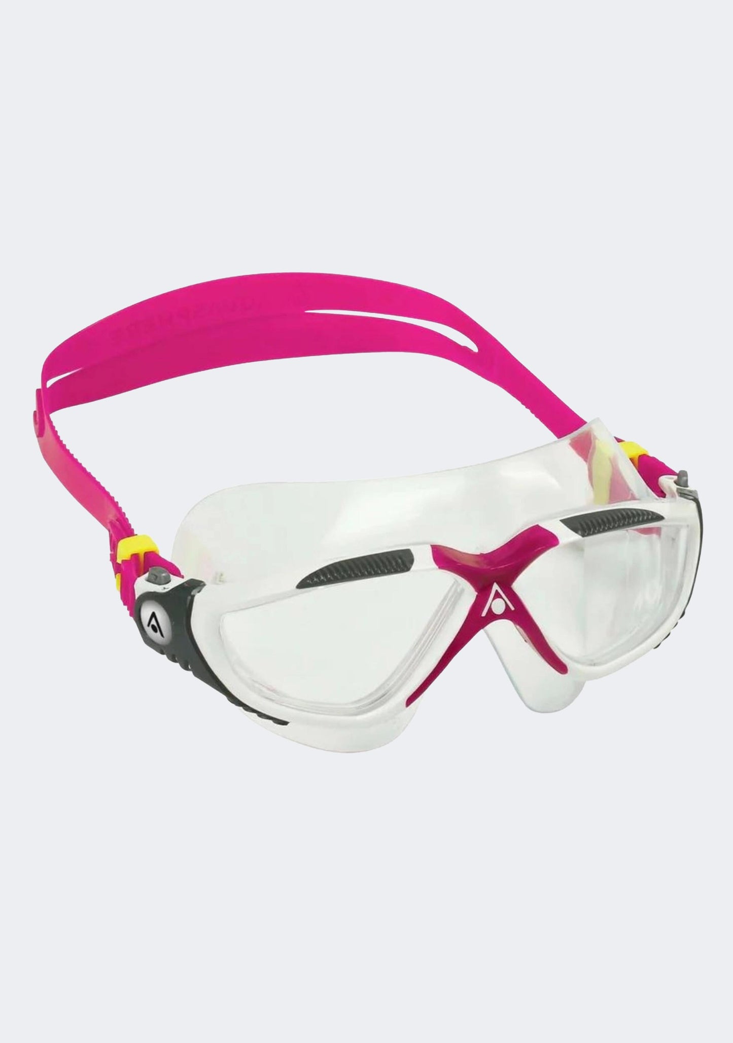 Aquasphere Adults Vista Swim Mask White/Grey/Pink