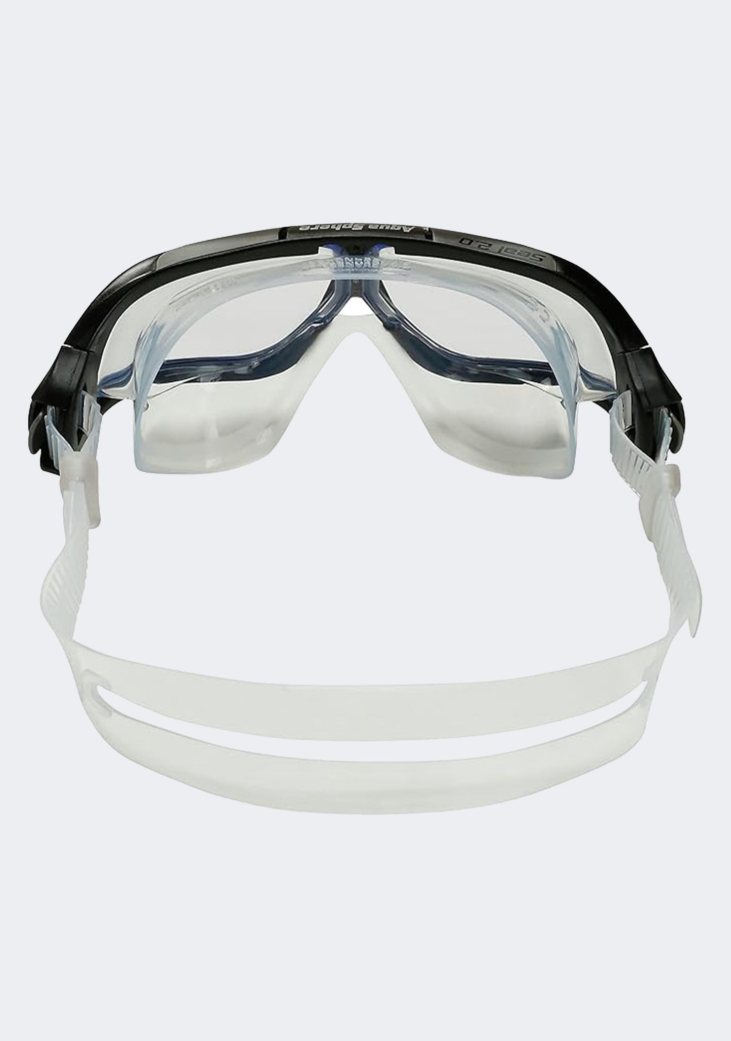 Aquasphere Adults Seal 2.0 Clear Lens Goggles Black/Grey