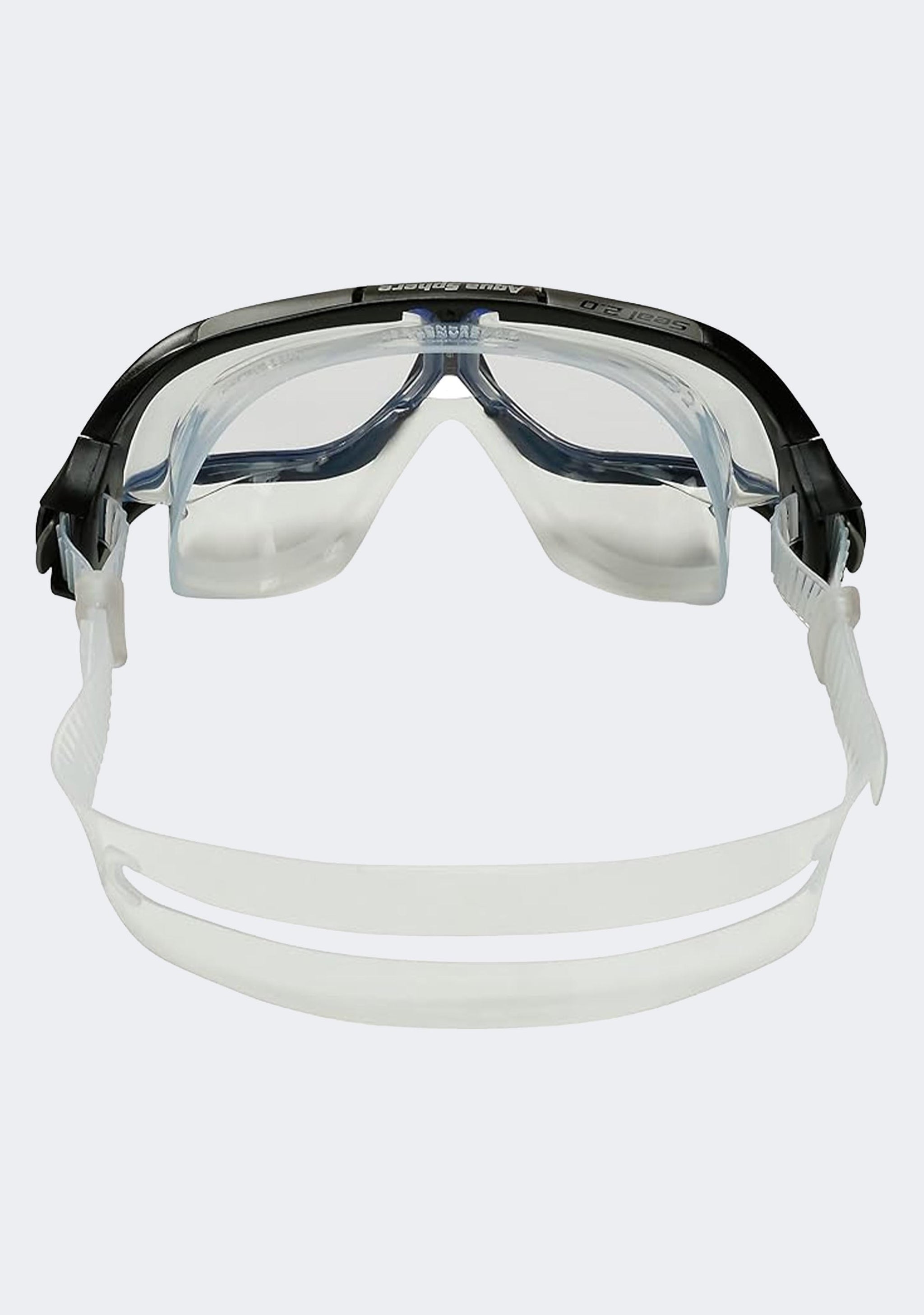 Aquasphere Adults Seal 2.0 Clear Lens Goggles Black/Grey