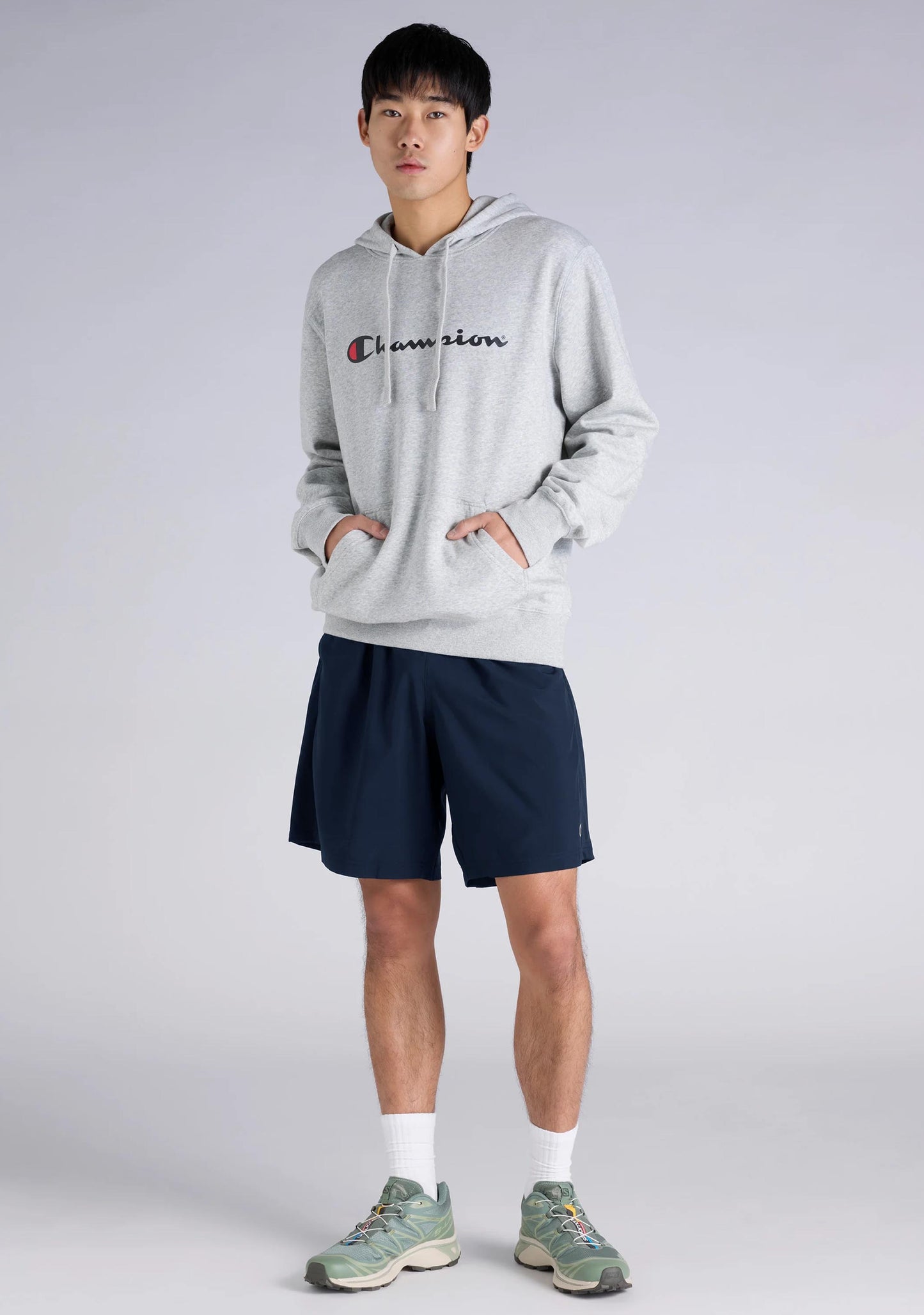 Champion Men's Leg Demand Shorts Navy