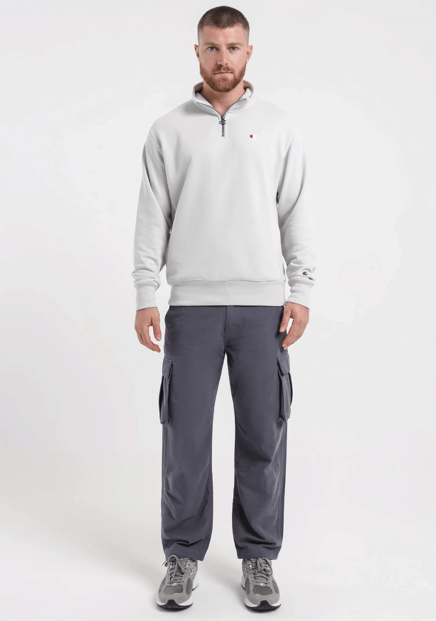 Champion Mens Reverse Weave Quarter Zip