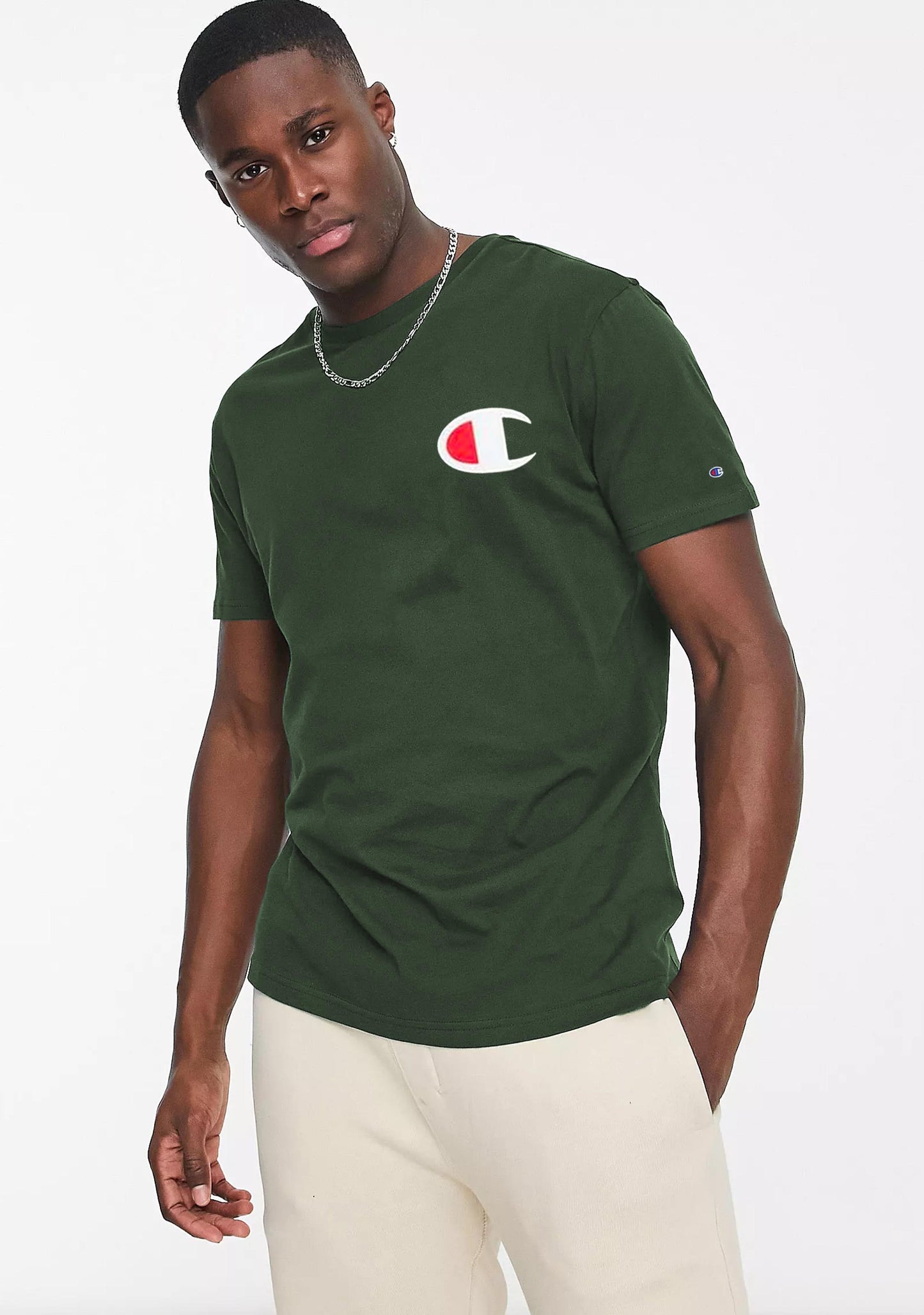 Champion Mens C Logo Tee <br> AY68N IXW