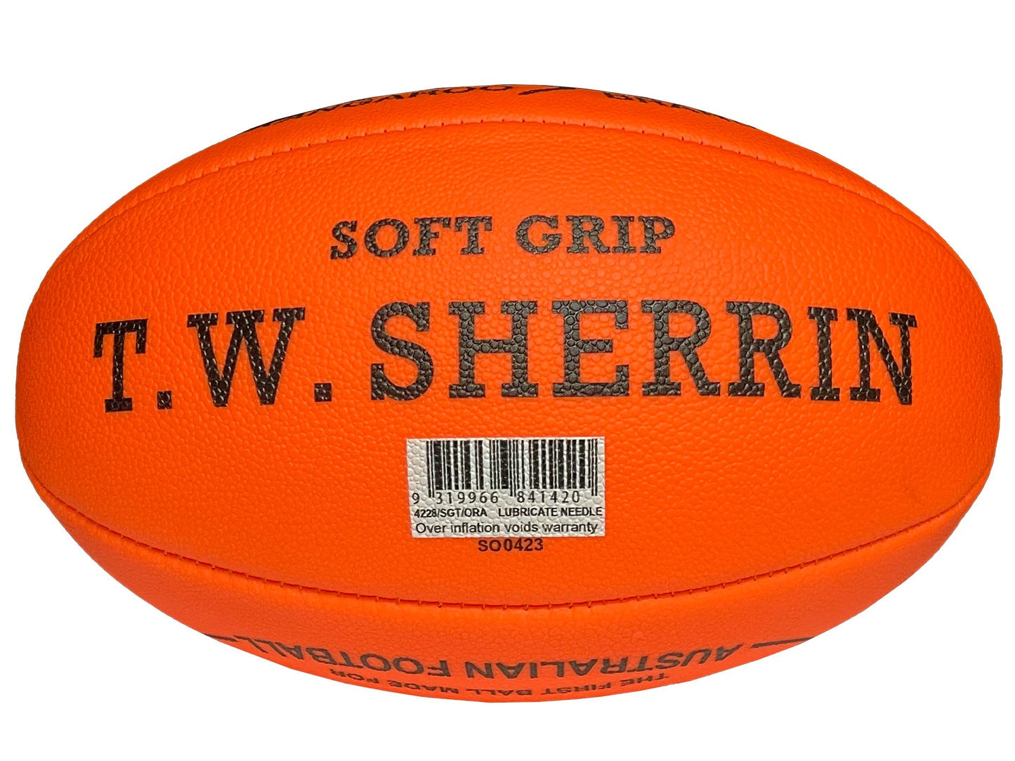 Sherrin Soft Grip Football <br> SGT/ORA