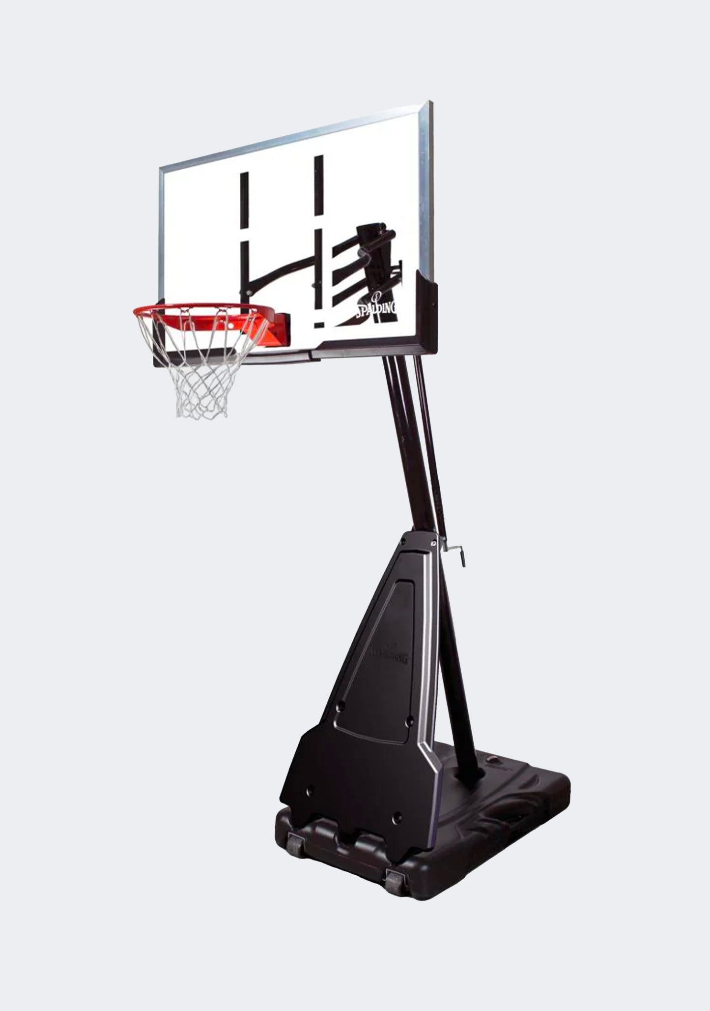 Spalding 60 Inch Screw Jack Acrylic Basketball System
