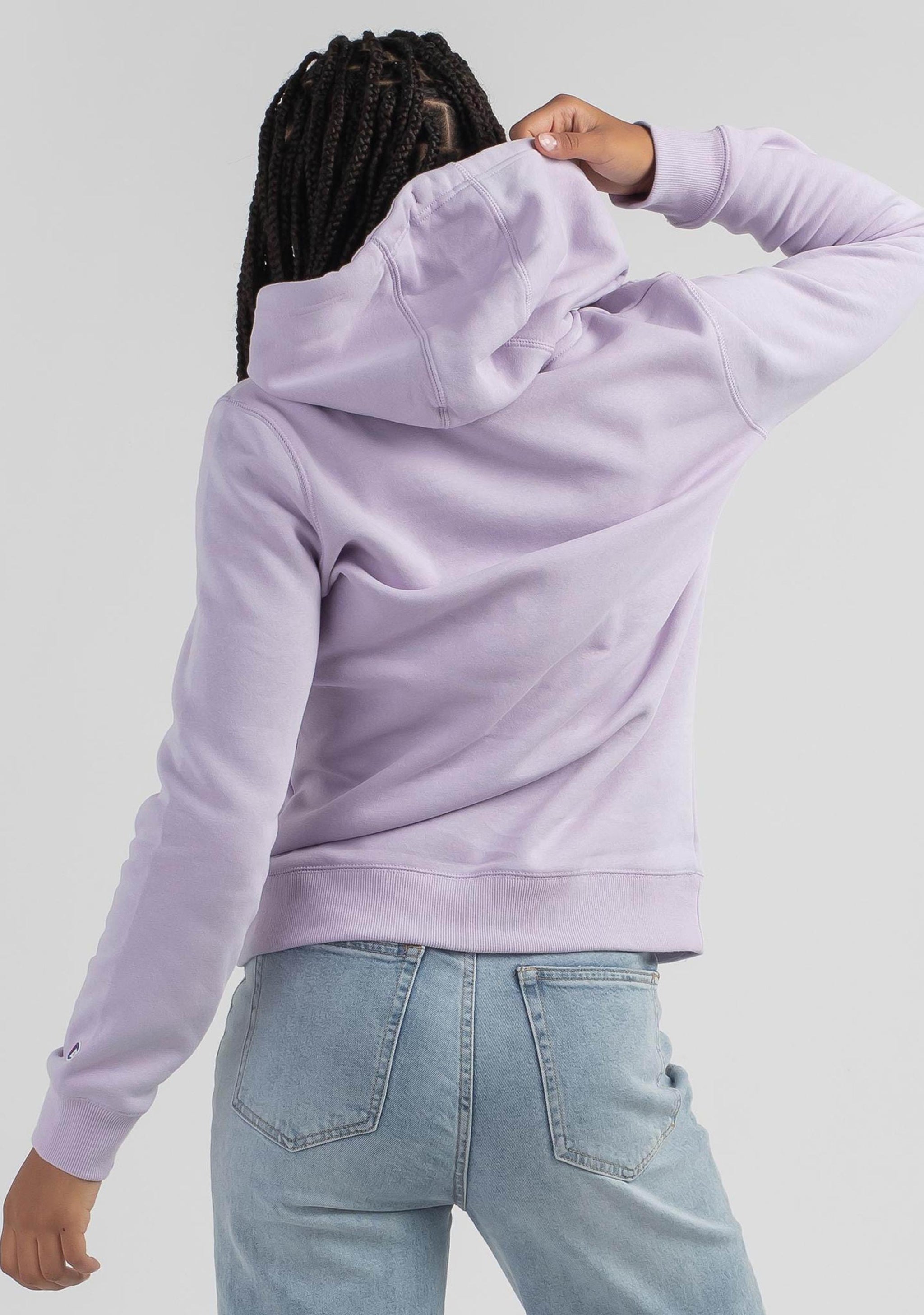 Champion Women’s Script Hoodie Lilac