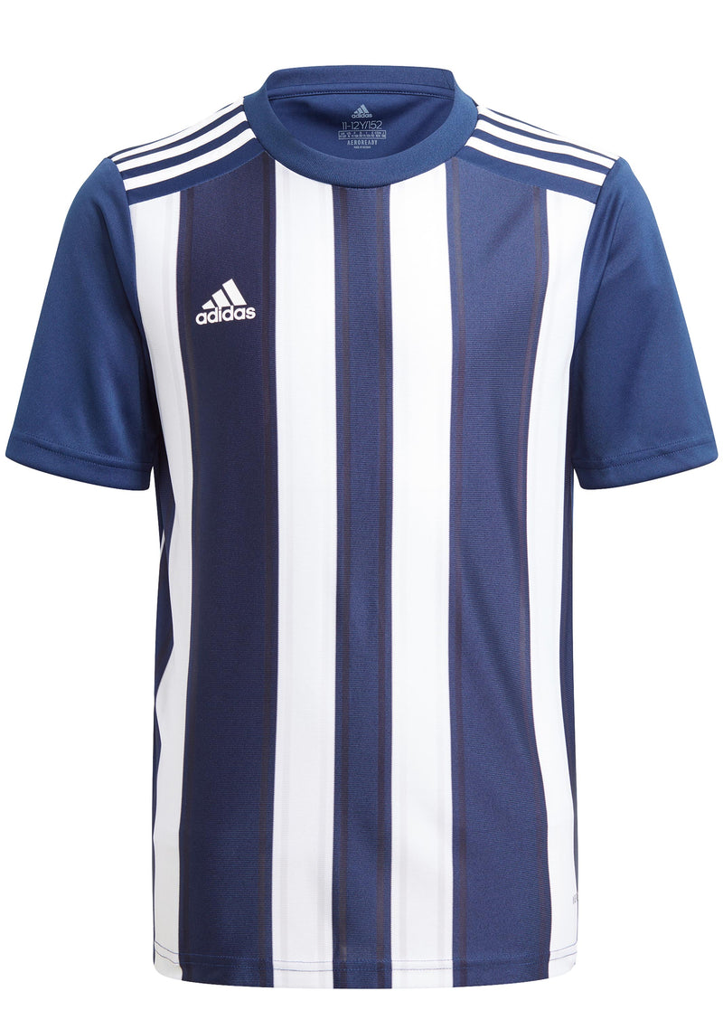 Adidas Youth Striped 21 Jersey Navy/White <br> GN7637