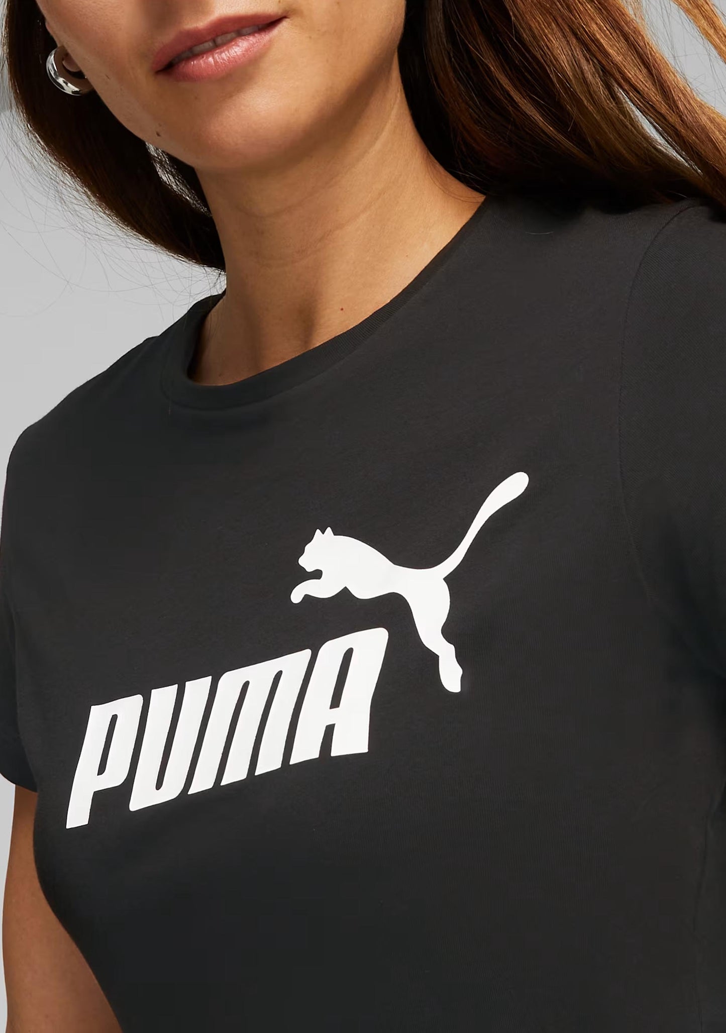 Puma Womens Essential Logo Cotton Tee