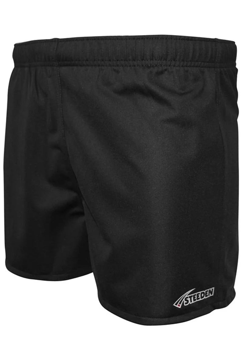 Steeden Rugby League Shorts Black <br> 228800