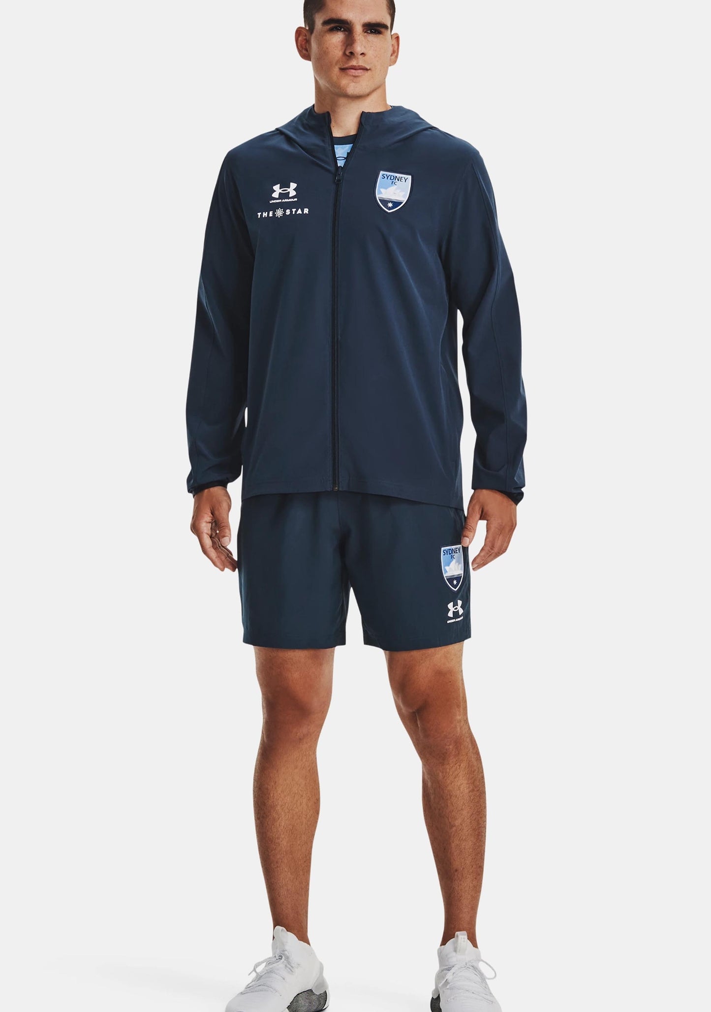 Under Armour Men's SYD FC Challenger Storm Shell Jacket <br> 1375003 466