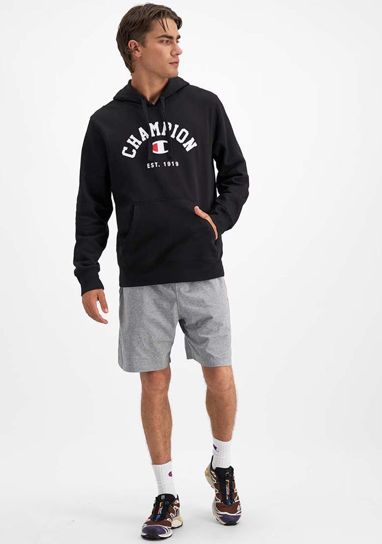 Champion Mens Sporty Hoodie