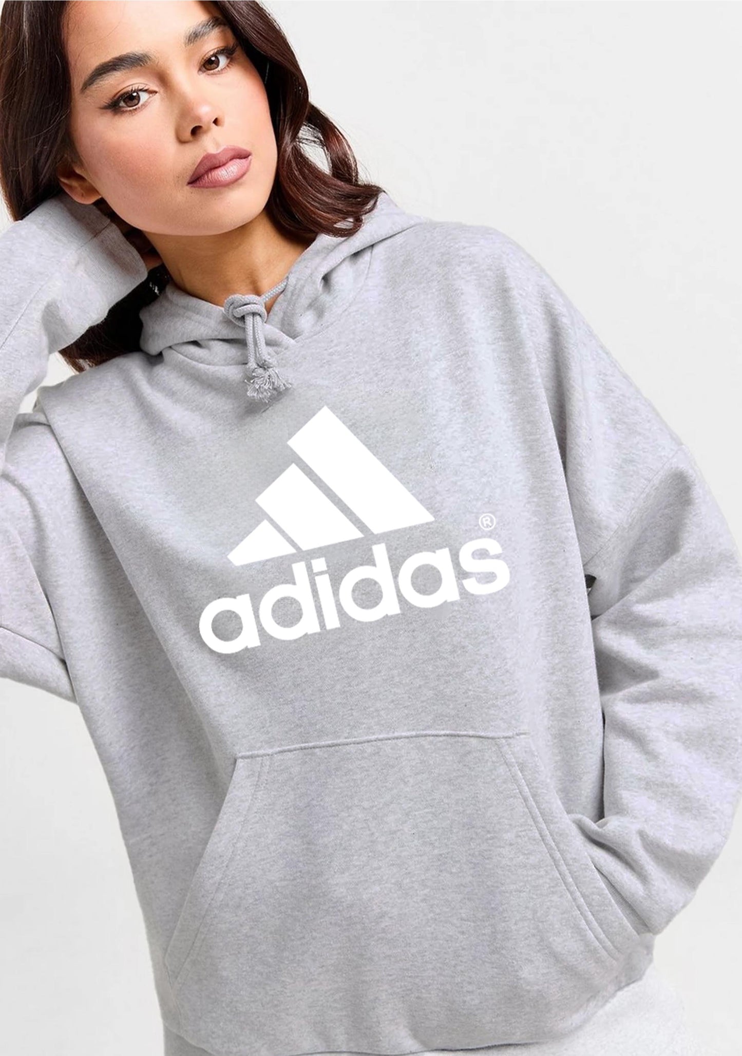 Adidas Women's Essentials Logo Boyfriend Fleece Hoodie