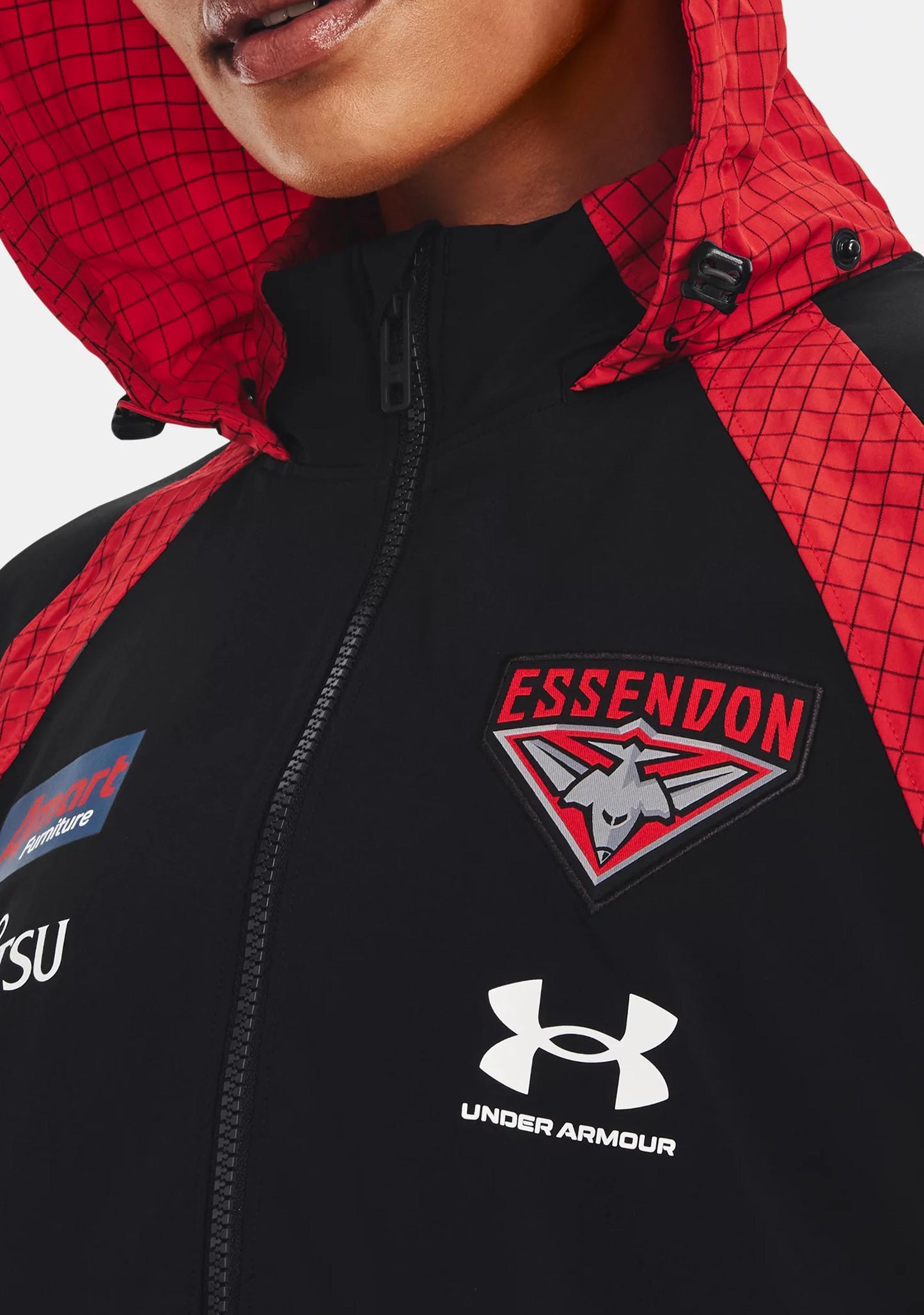 Under Armour Women's Essendon FC Accelerate Track Jacket