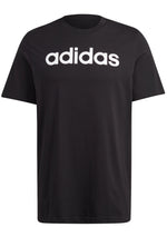 Adidas Mens Essentials Single Jersey Linear Embroidered Logo Tee <br> IC9274
