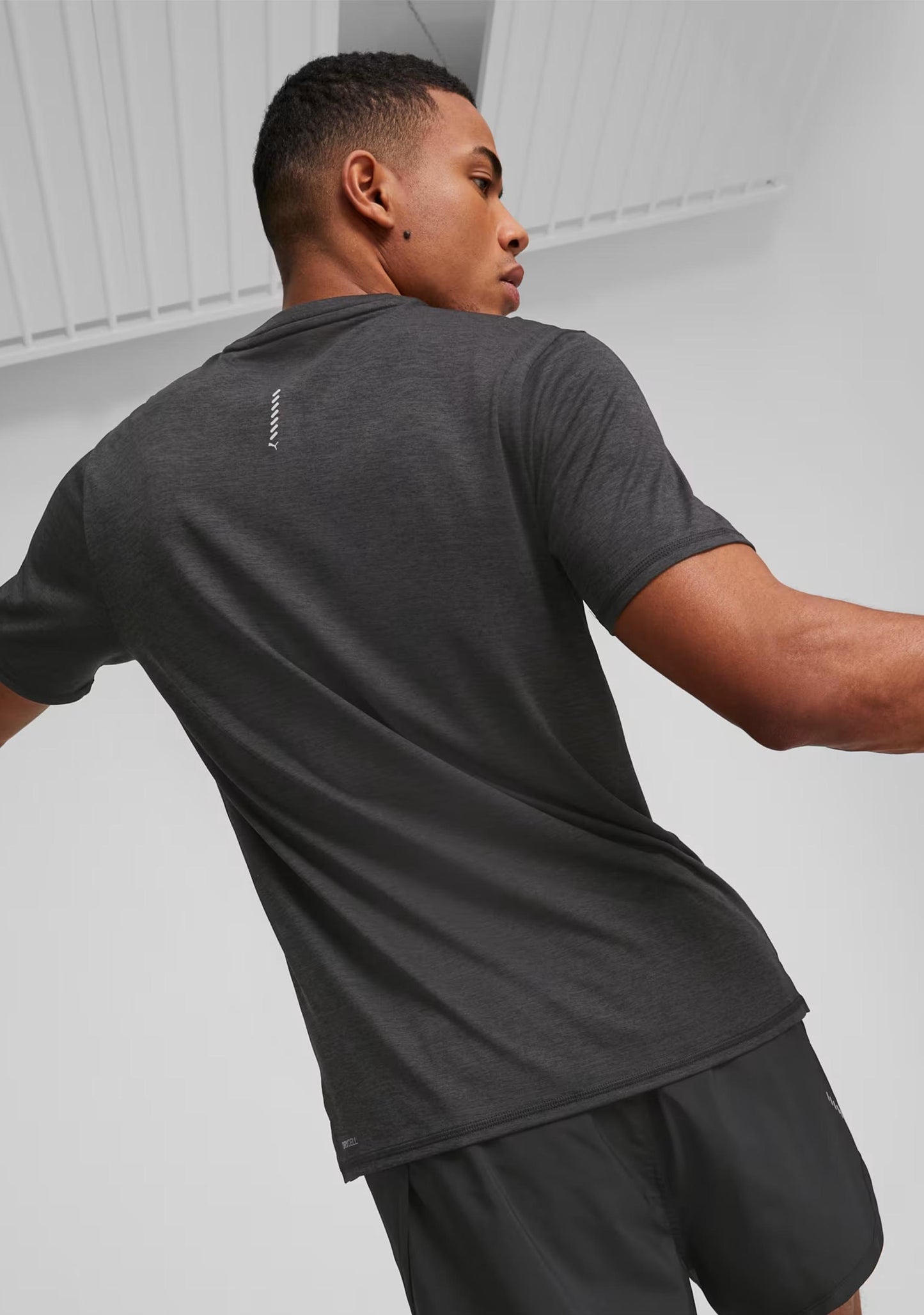 Puma Men's Run Favourite Heather Running Tee