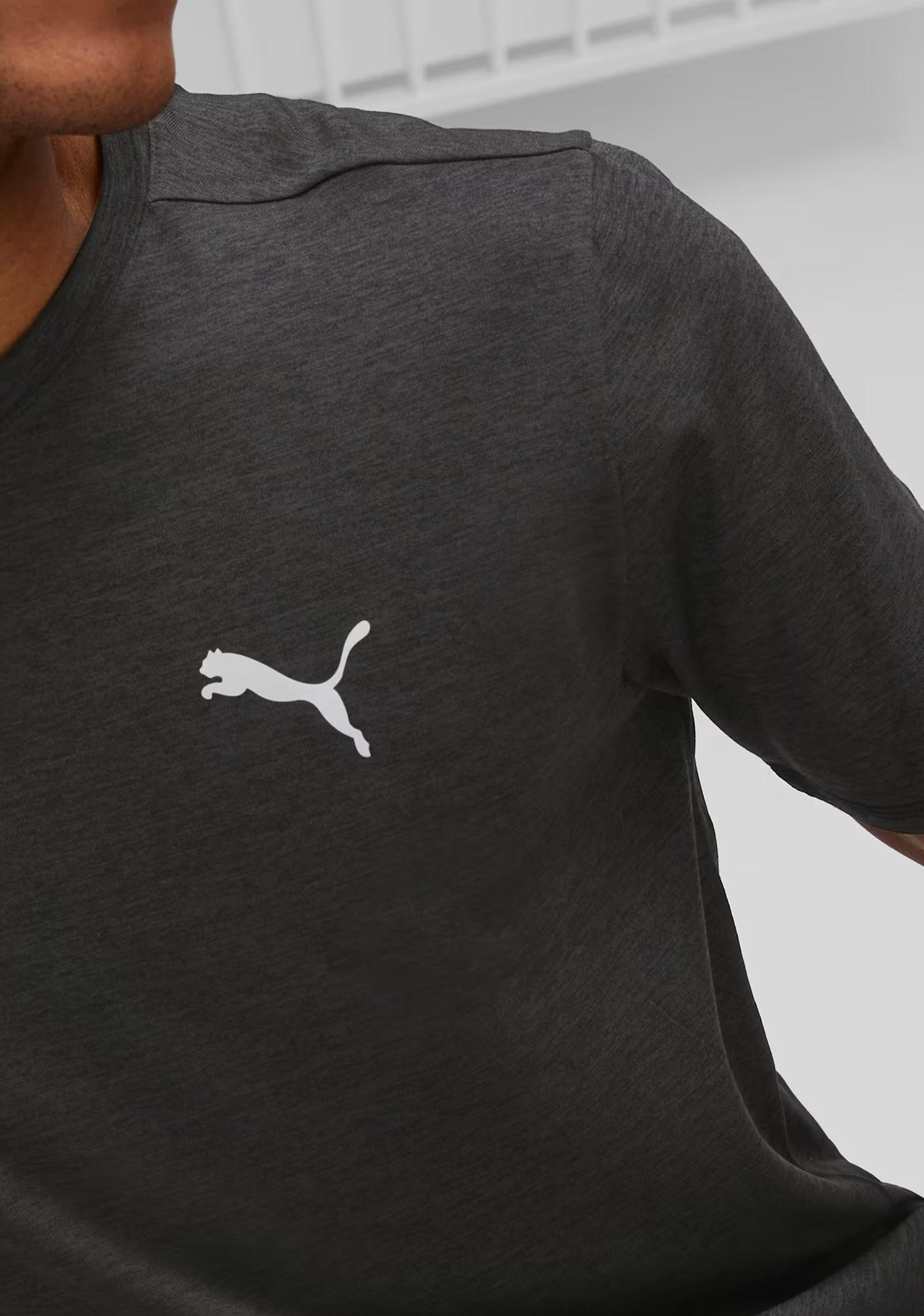 Puma Men's Run Favourite Heather Running Tee <br> 523151 01