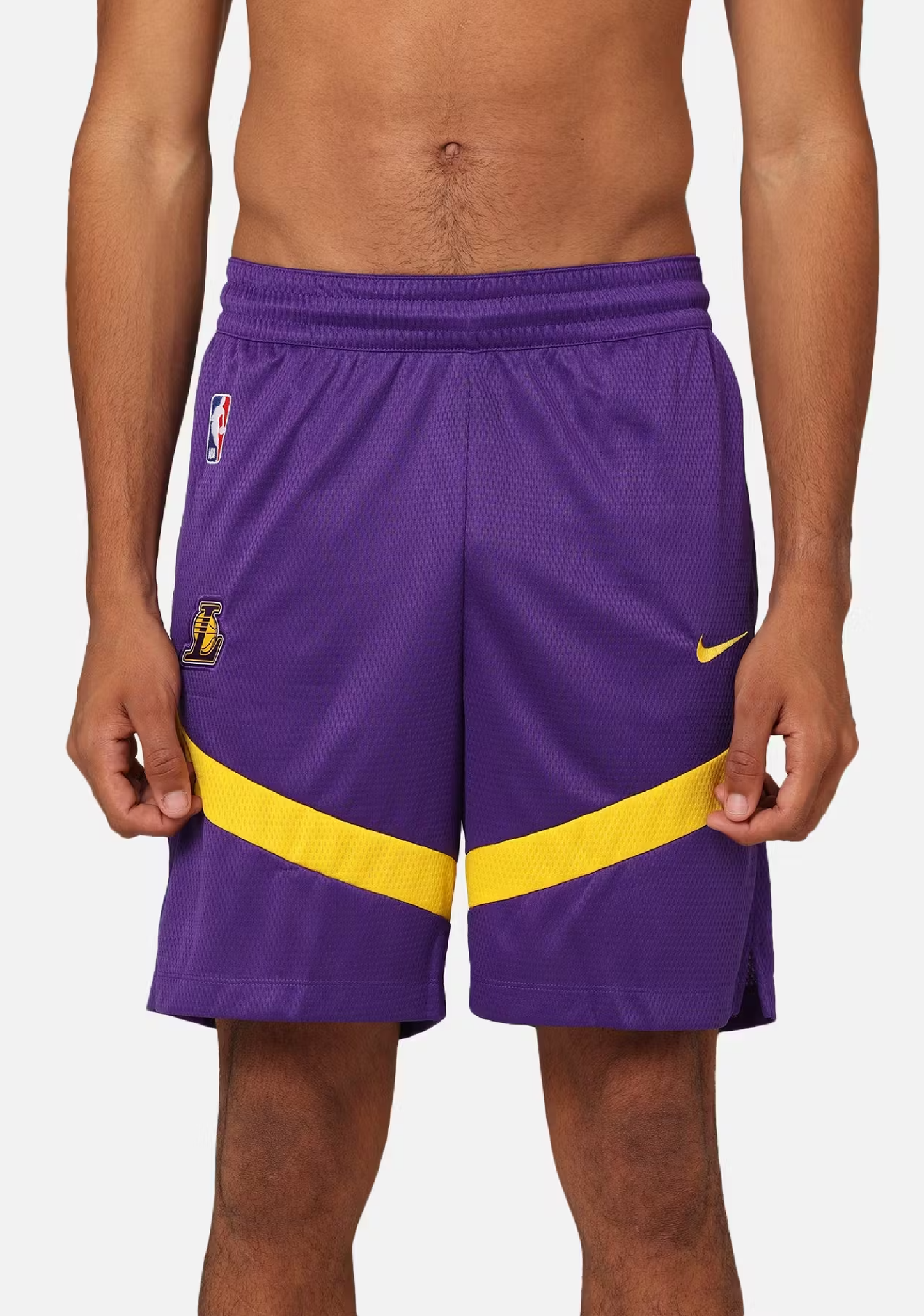 Nike Men's Los Angeles Lakers Icon Practice Shorts