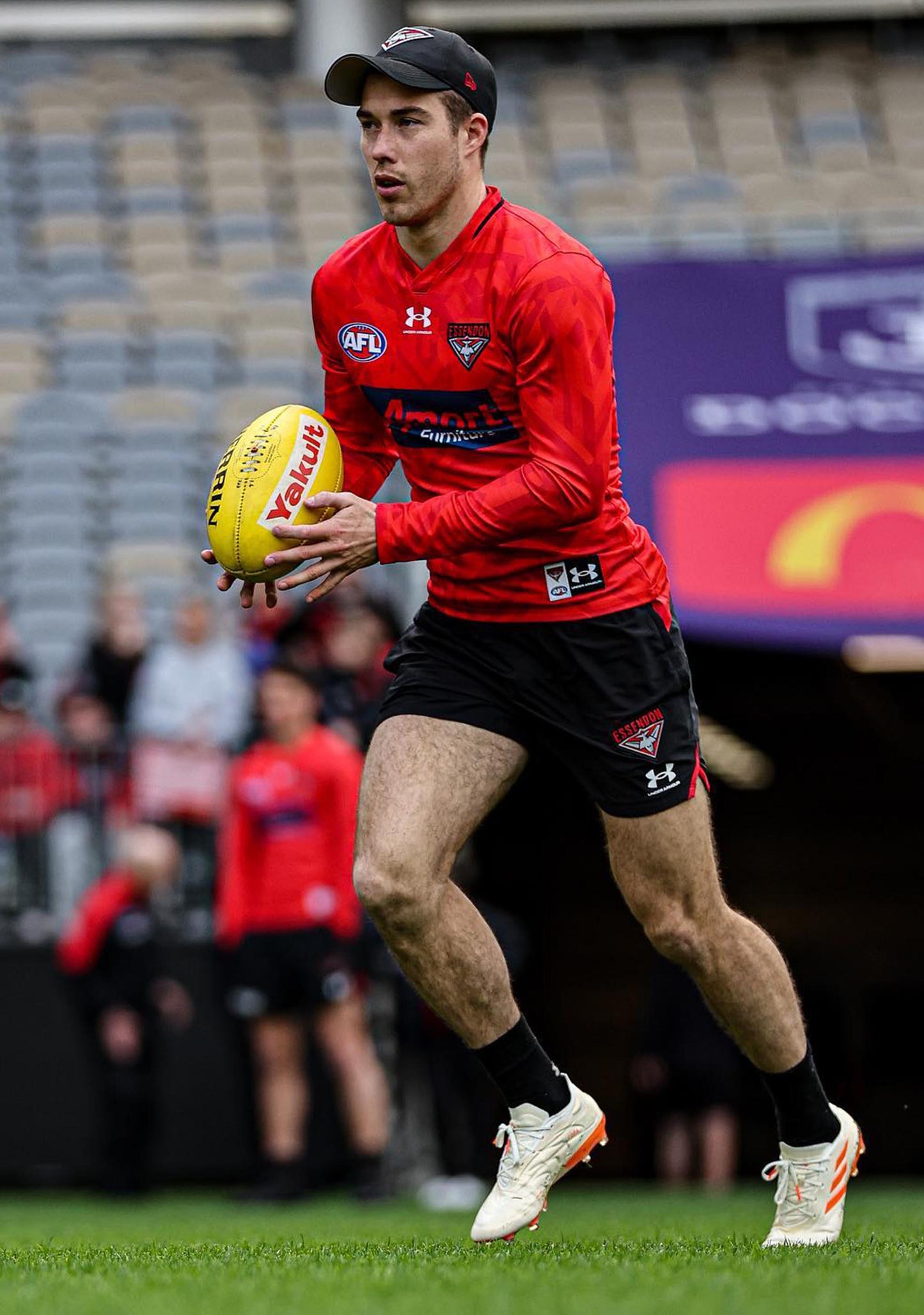 Under Armour Mens Essendon Long Sleeve Guernsey
