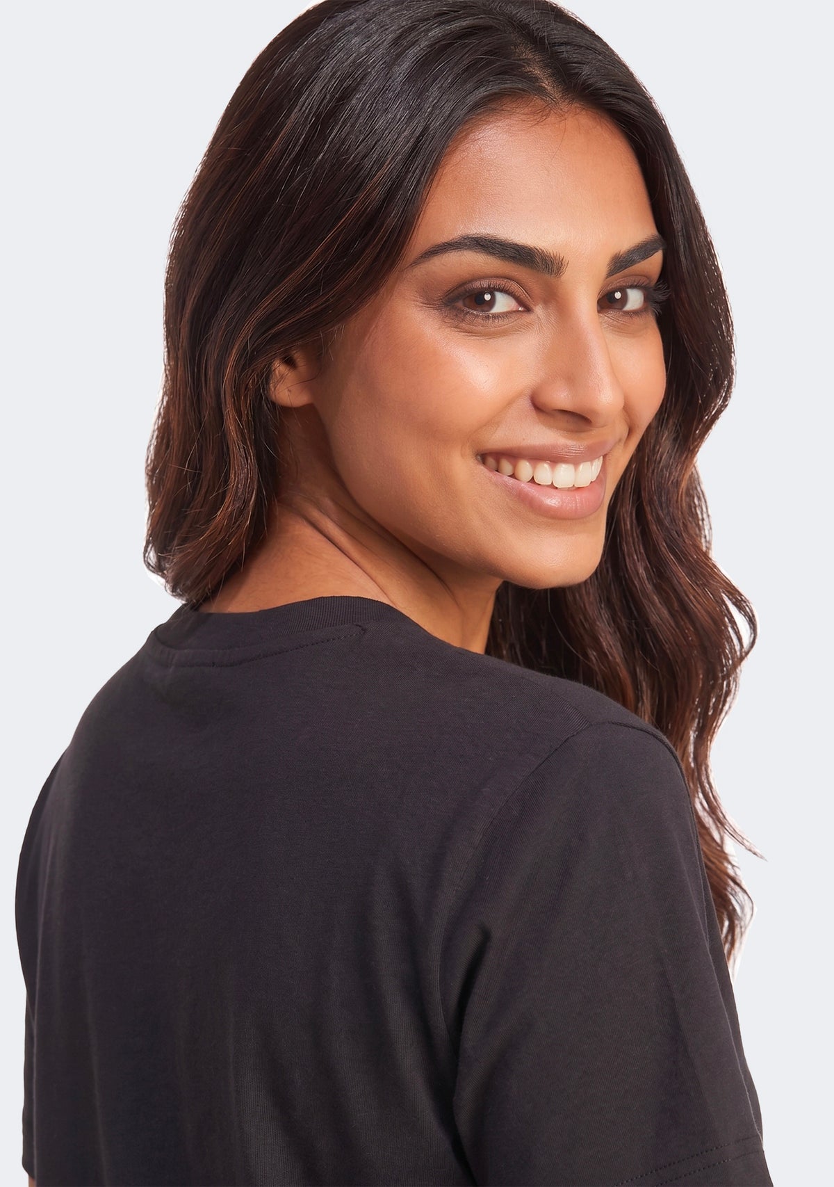 Adidas Women's Essentials Small Logo Cotton Tee