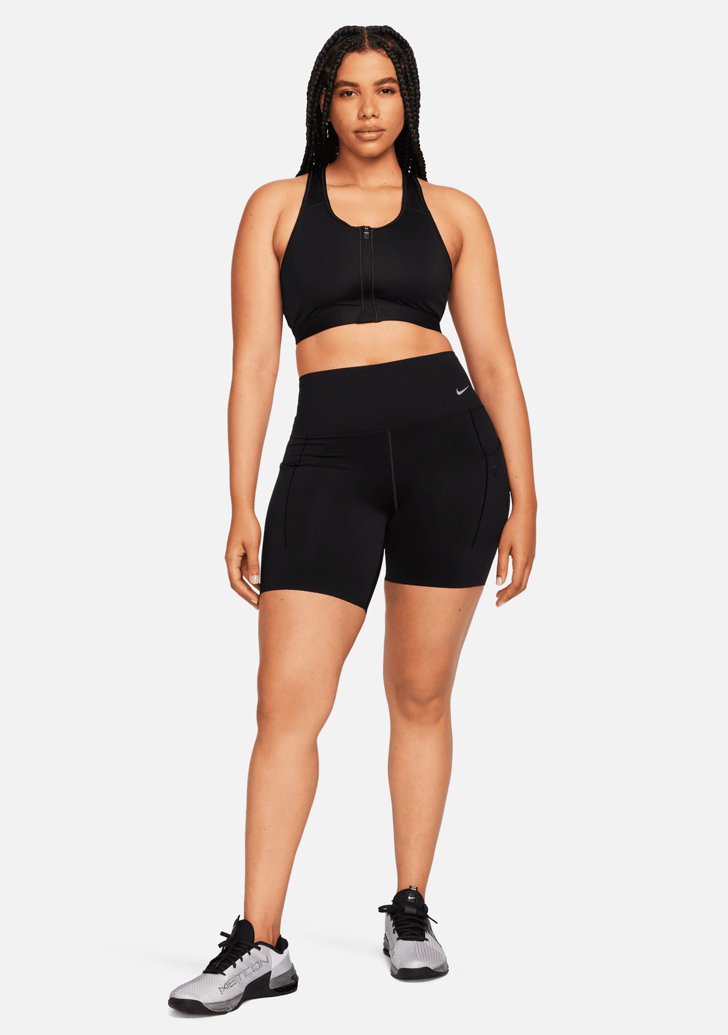 Nike Women’s DF Zip Front Swoosh Bra