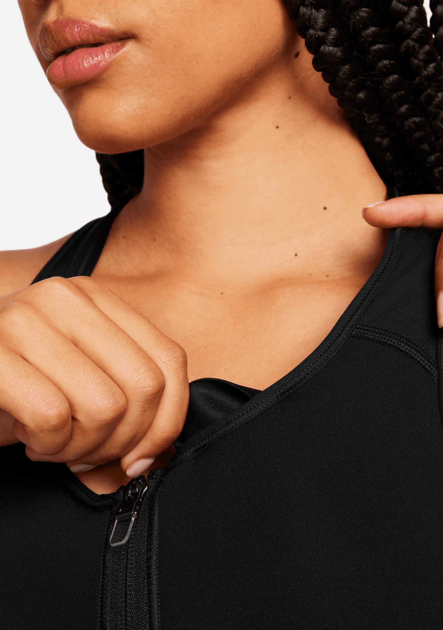 Nike Women’s DF Zip Front Swoosh Bra