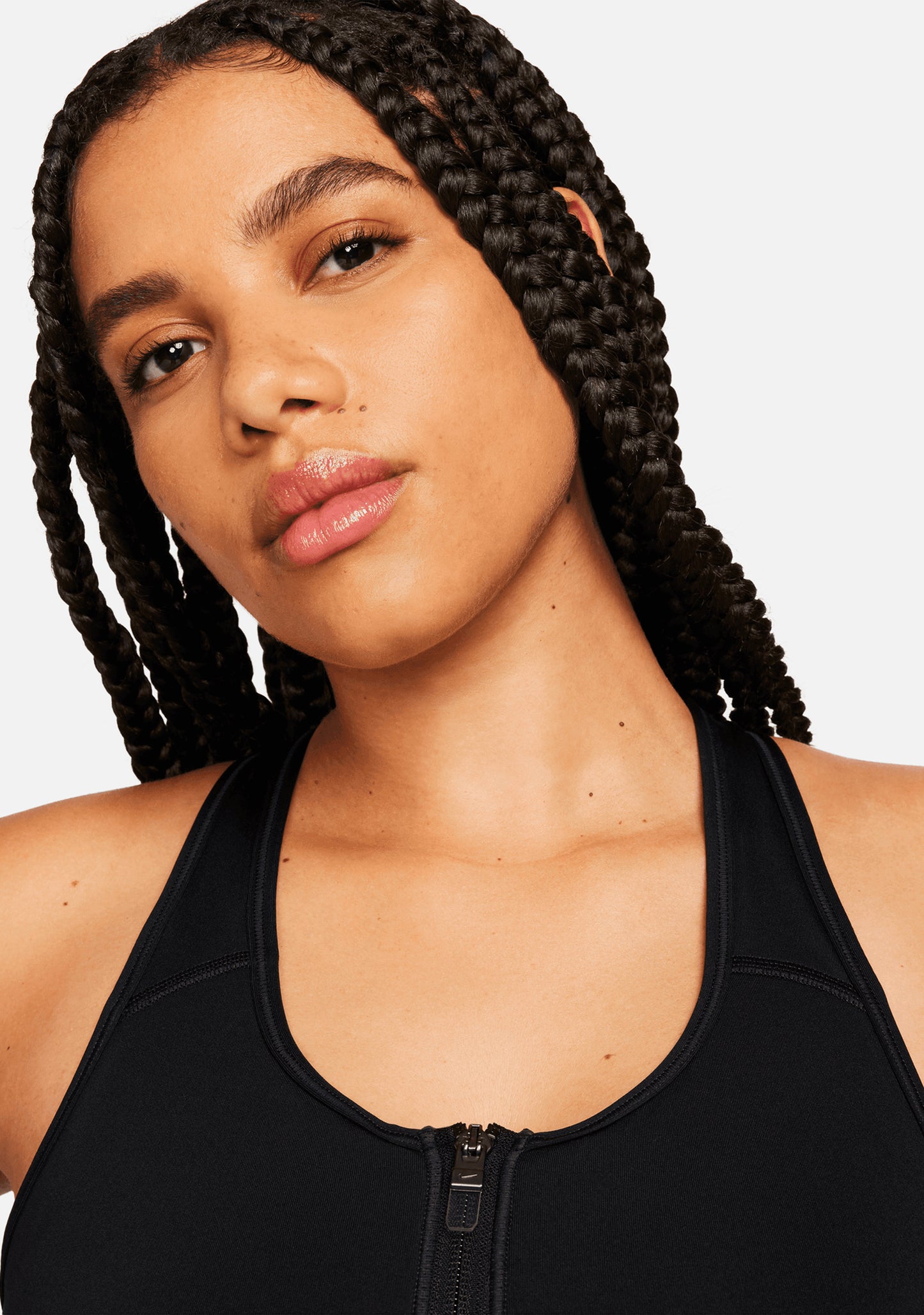 Nike Women’s DF Zip Front Swoosh Bra