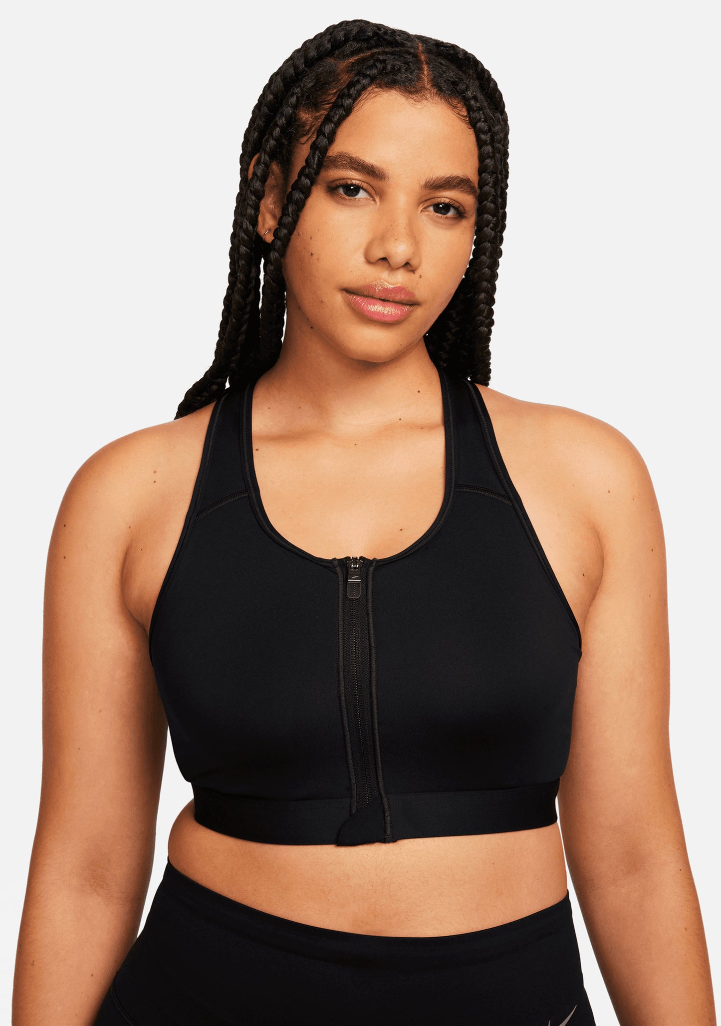 Nike Women’s DF Zip Front Swoosh Bra