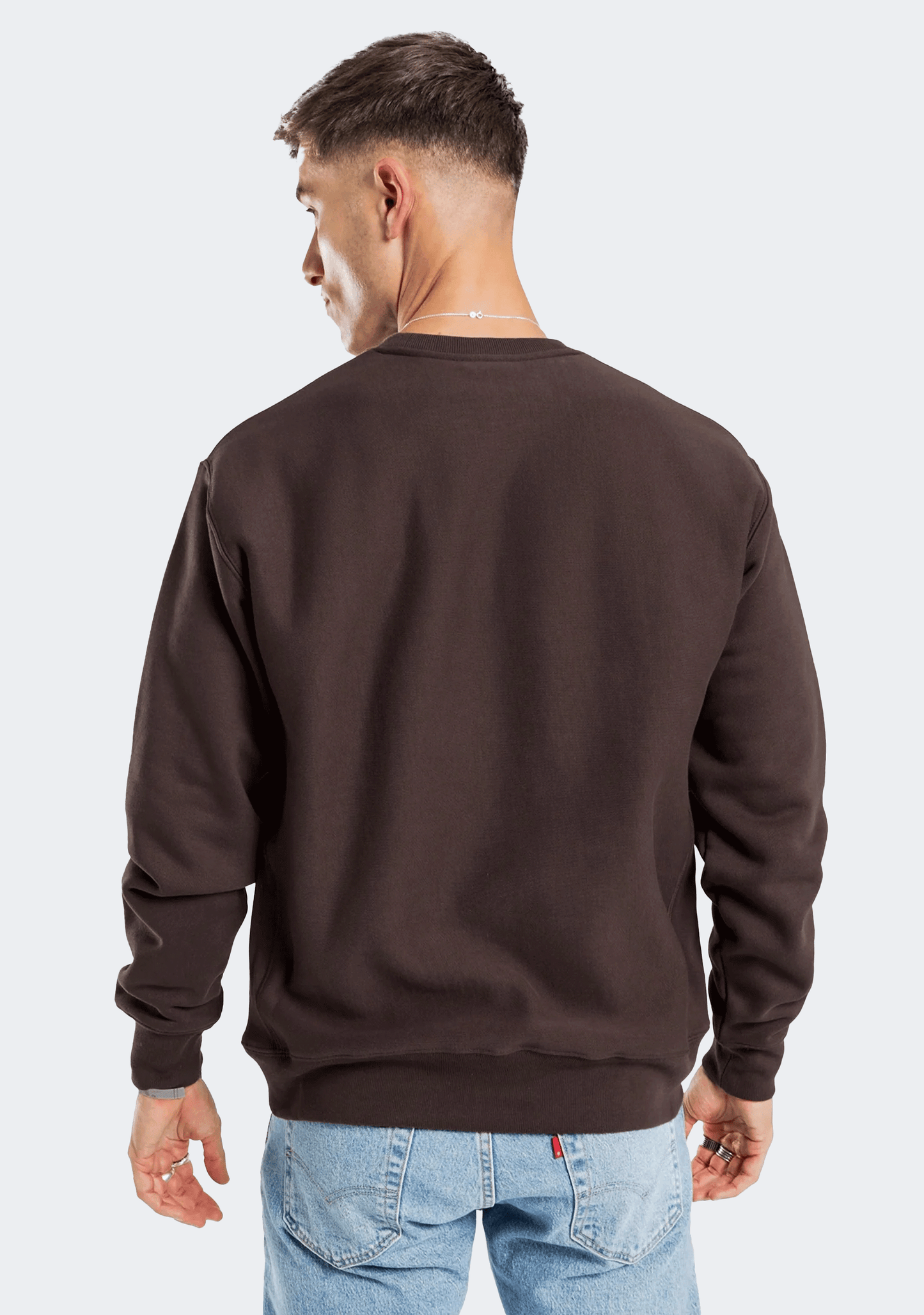 Champion Men's Script Crew Lady Brunette