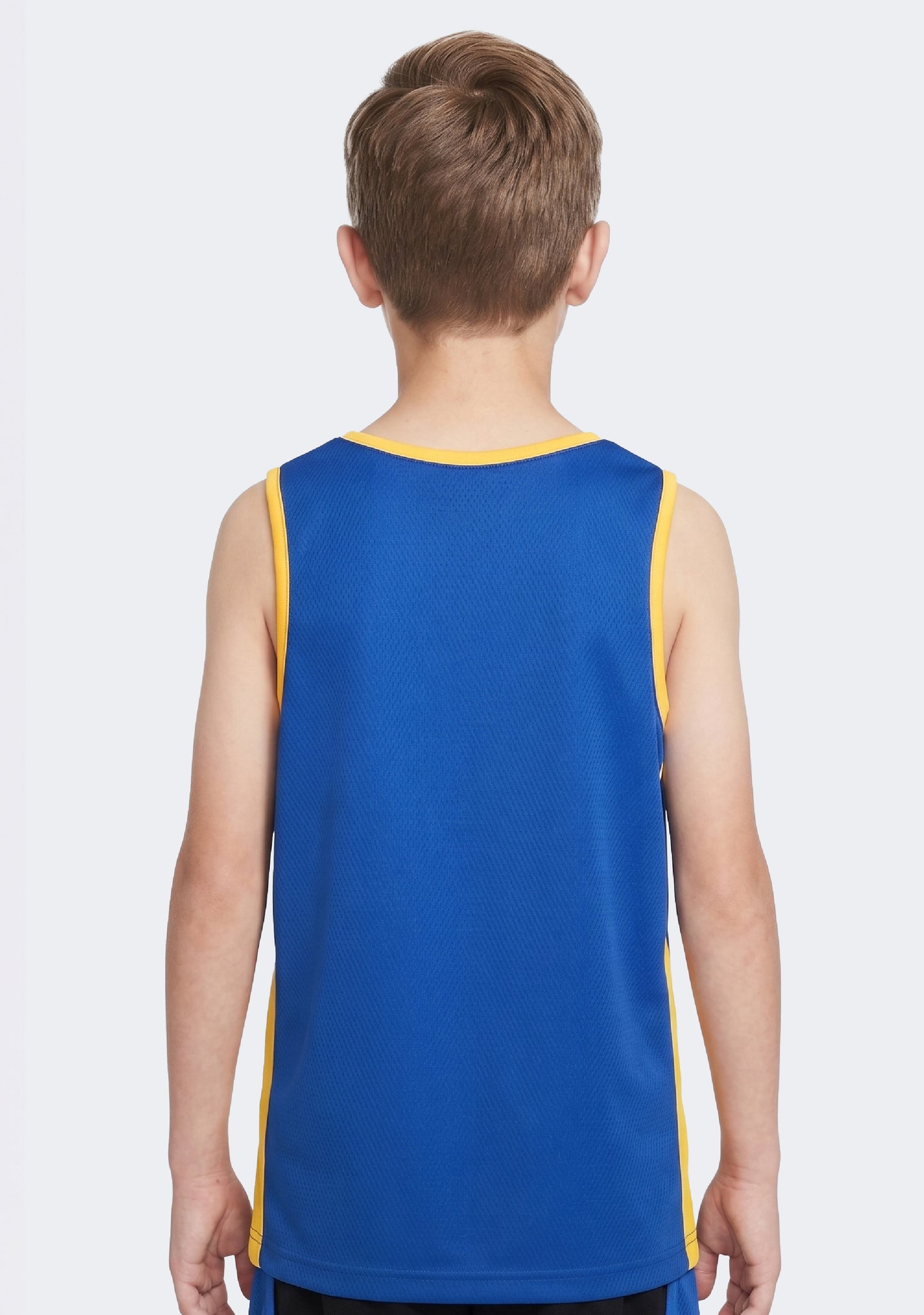 Nike Kids' Team Basketball Reversible Training Tank - Yellow/Royal