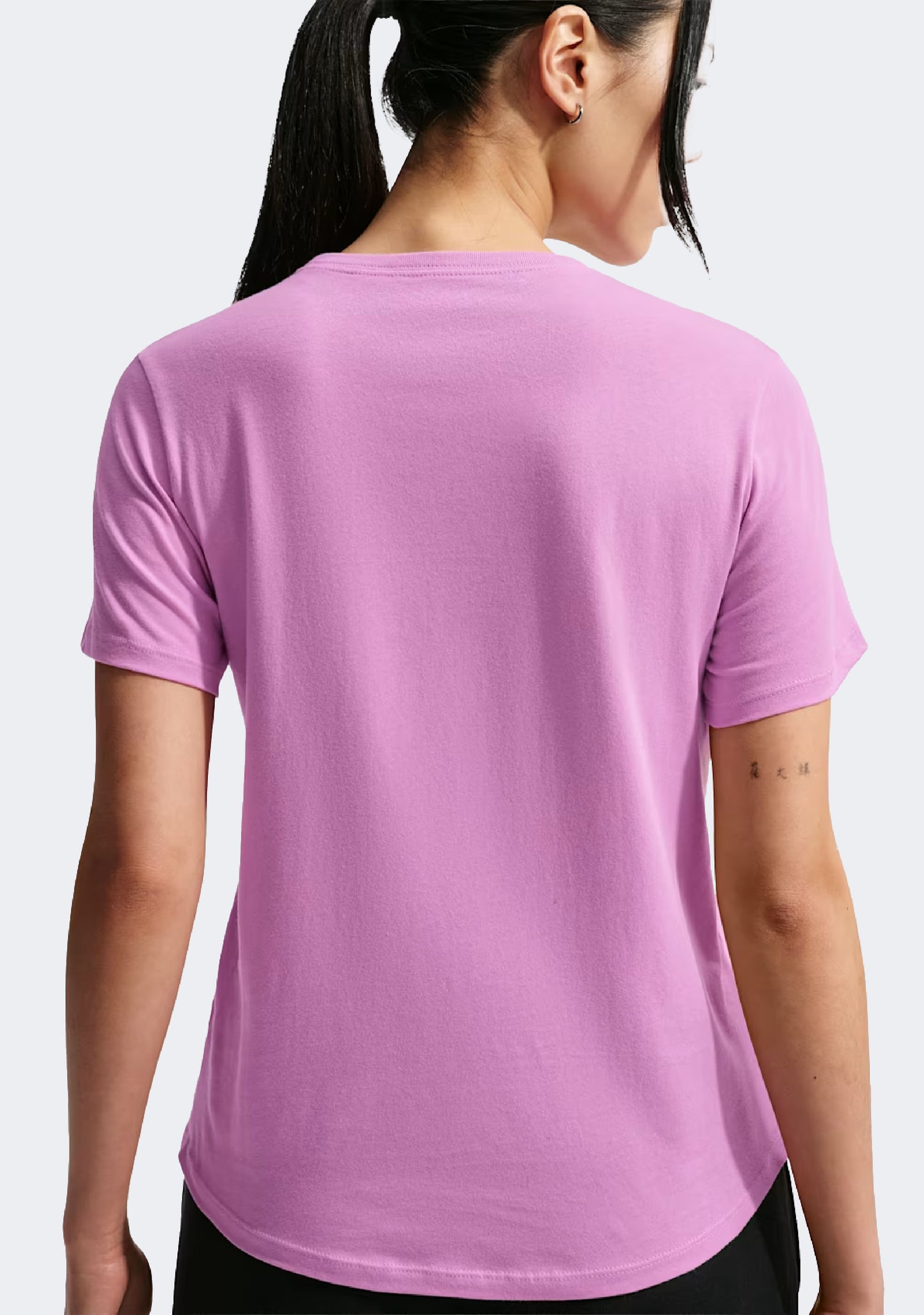 Nike Women's Sportswear Club Icon Futura Logo Tee