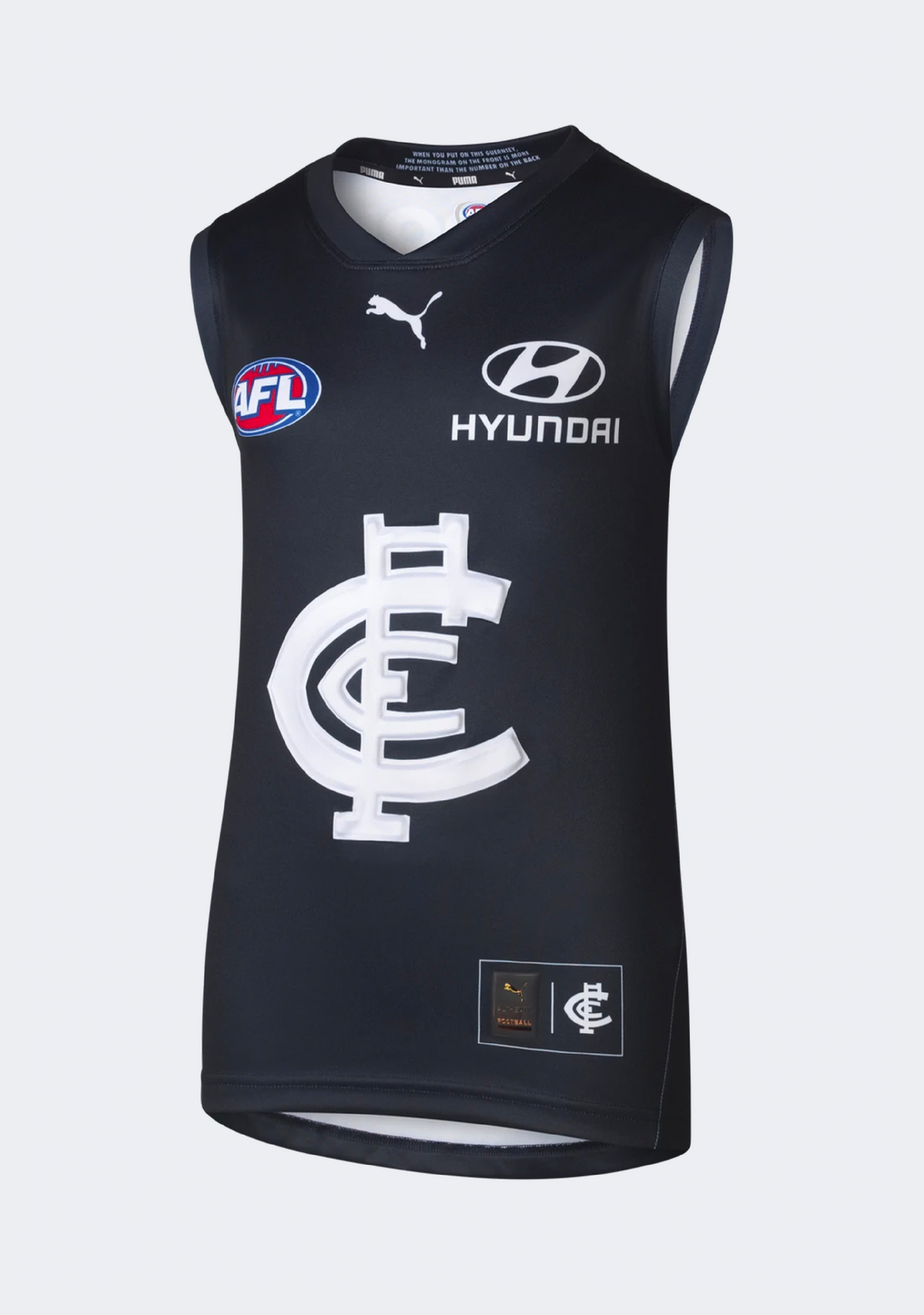 Puma Kids' Carlton Blues 2026 Home Guernsey