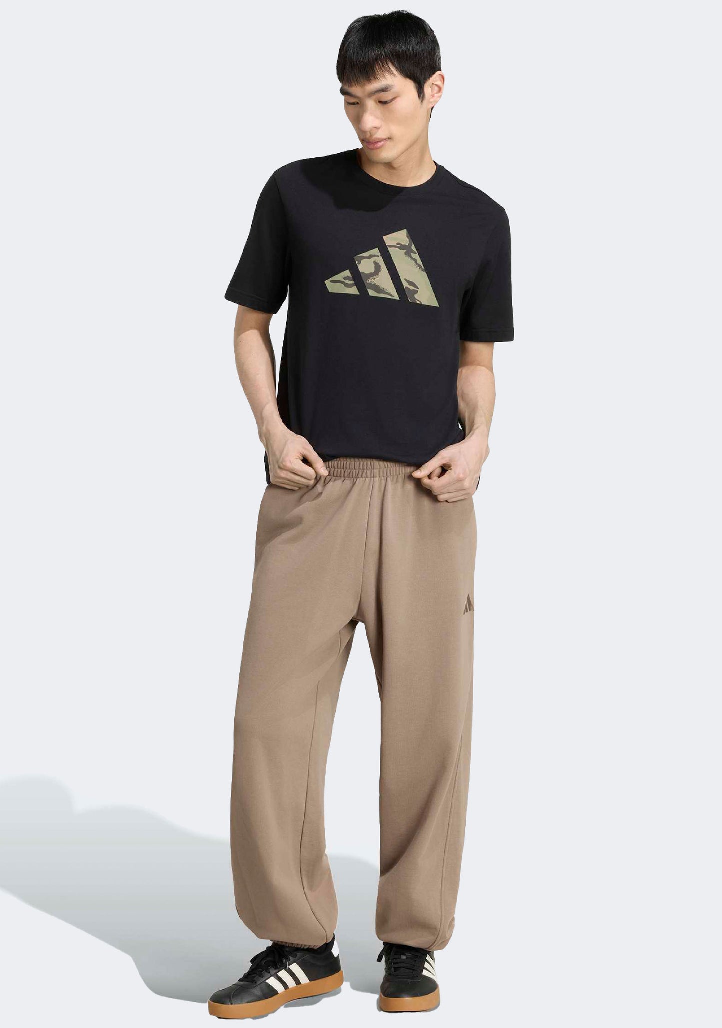 Adidas Men's Camo Logo Graphic Tee