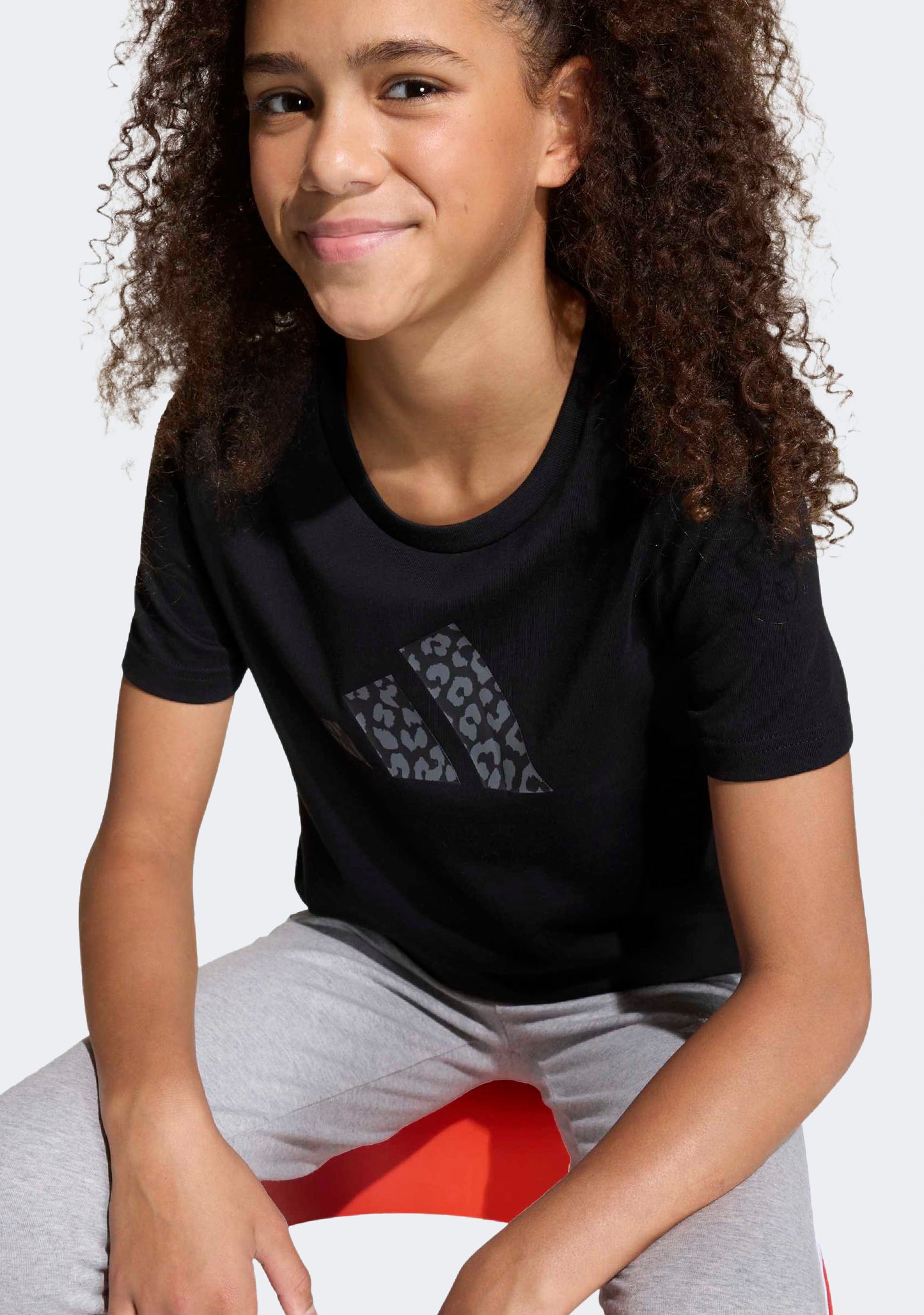 Adidas Kids' Animal Print Graphic Tee