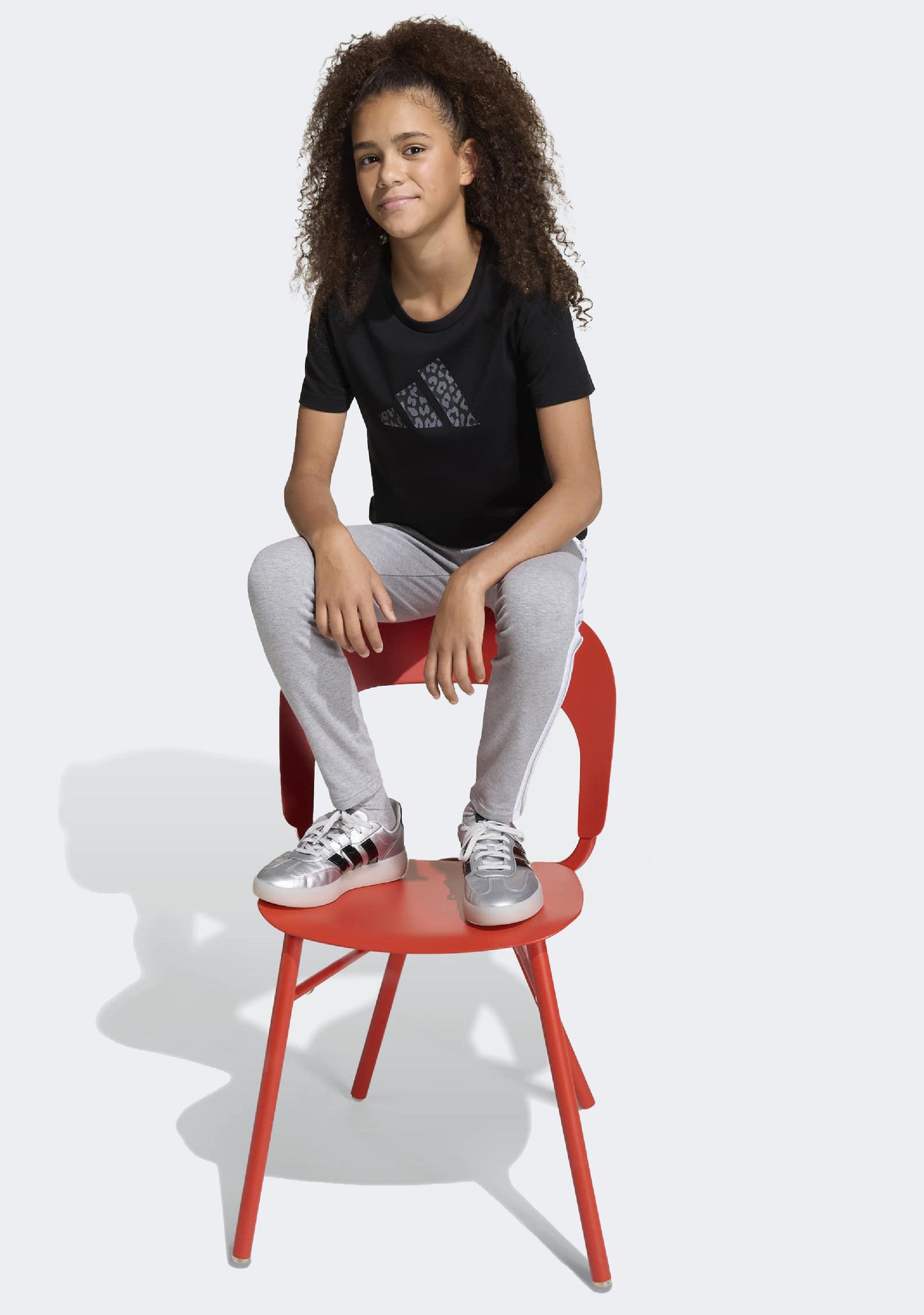 Adidas Kids' Animal Print Graphic Tee
