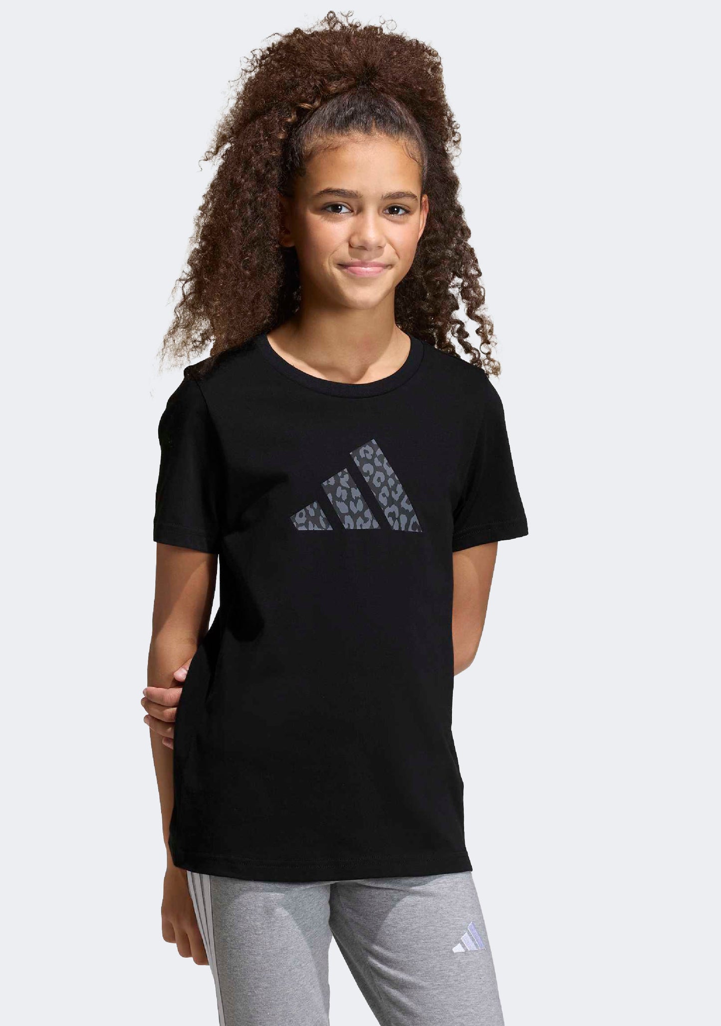 Adidas Kids' Animal Print Graphic Tee
