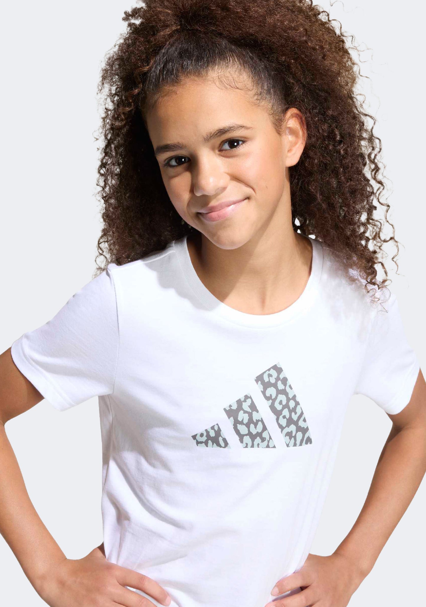 Adidas Kids' Animal Print Graphic Tee