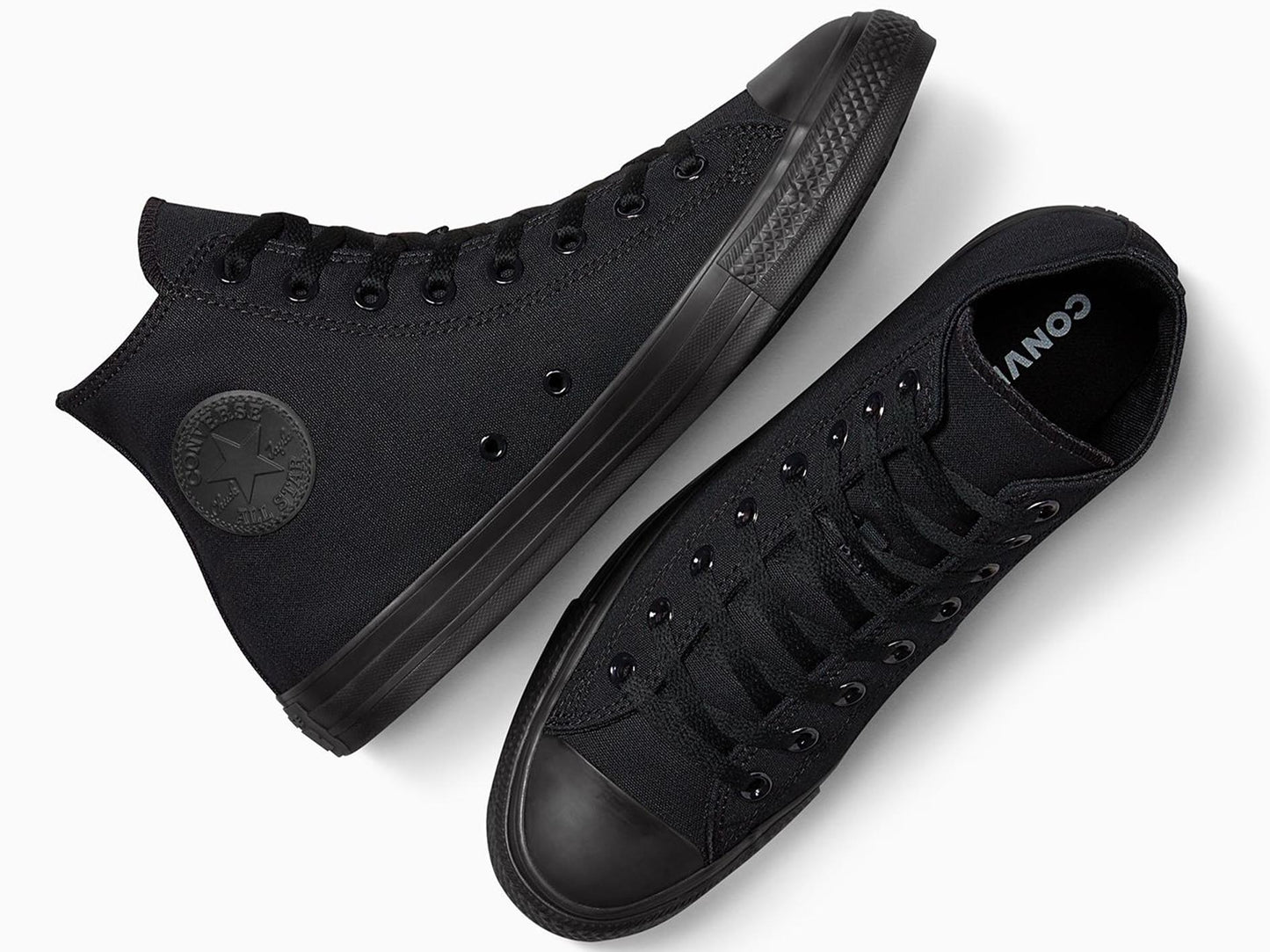 Converse Unisex Chuck Taylor All Star Hi Black Monochrome