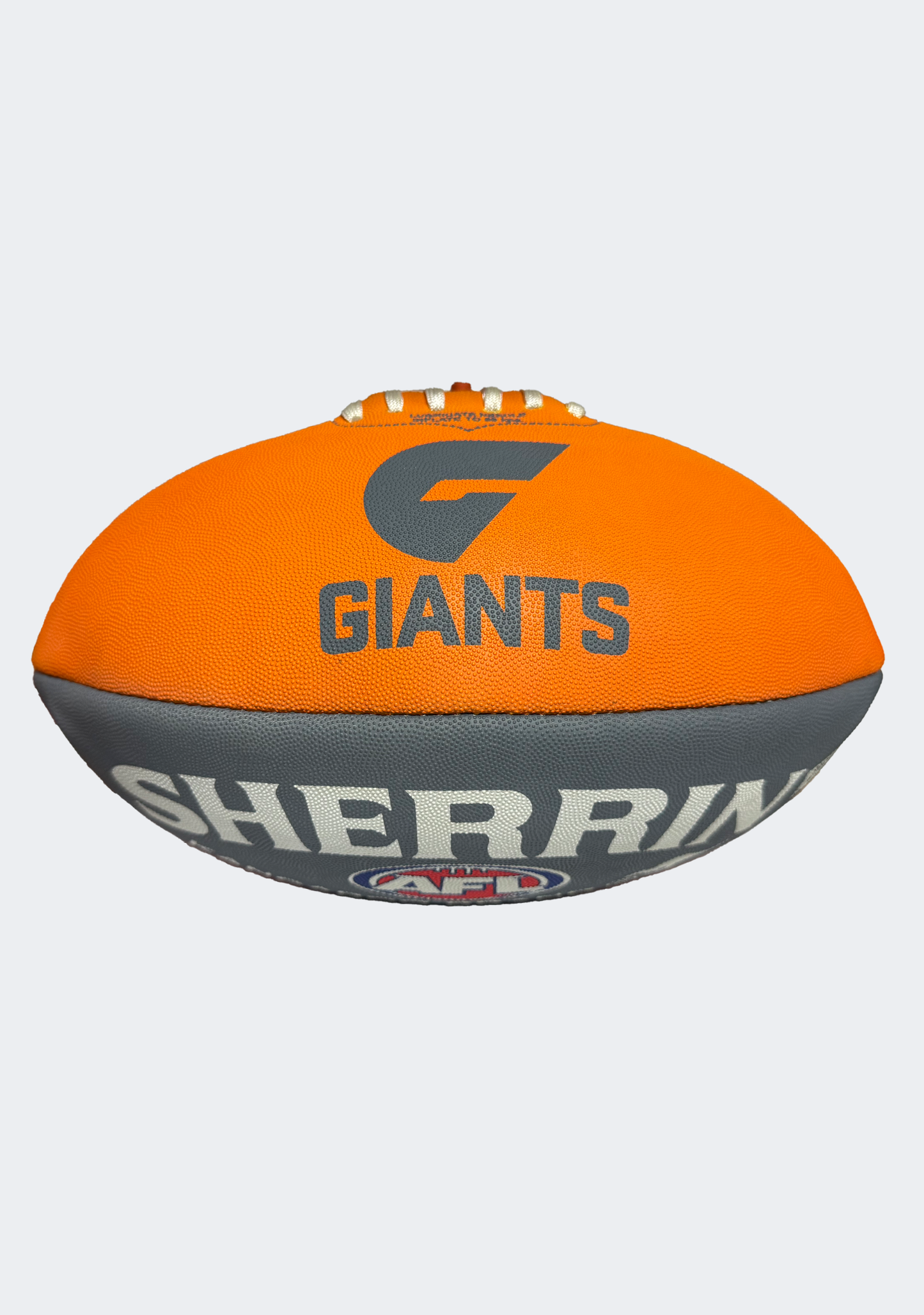 Sherrin GWS Giants Rubber Synthetic Footy