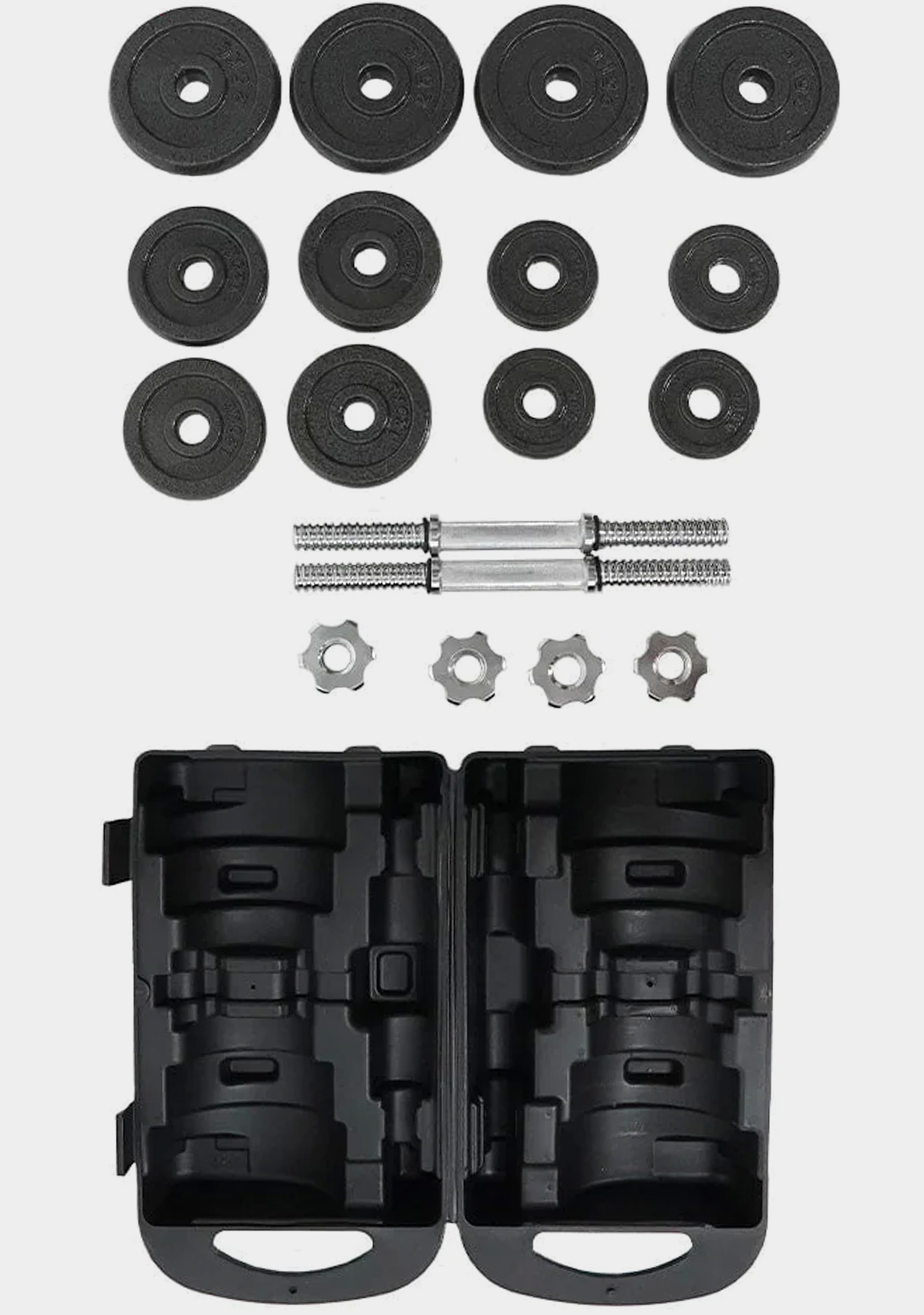 Cast Iron Dumbbell Training Weight Set 20Kg