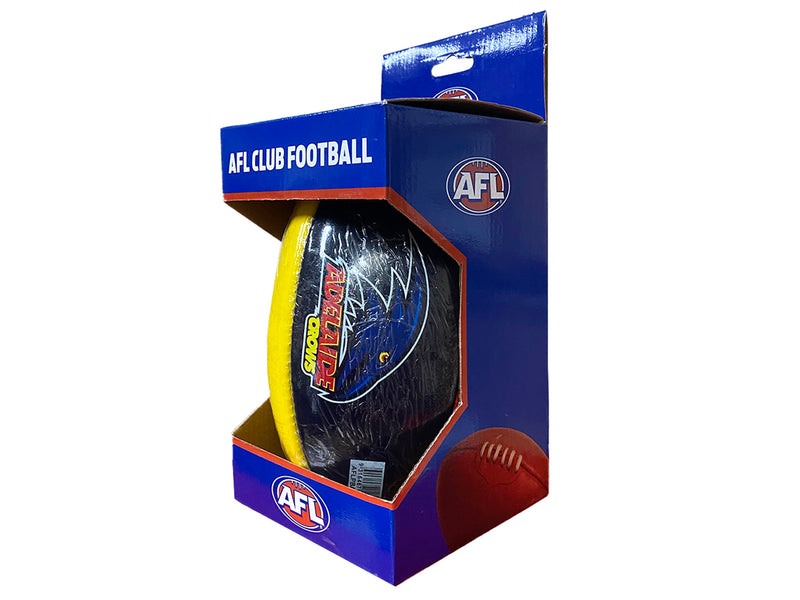 Burley PVC AFL Adelaide Crows Footy Ball 20cm <br> 9BA102G001