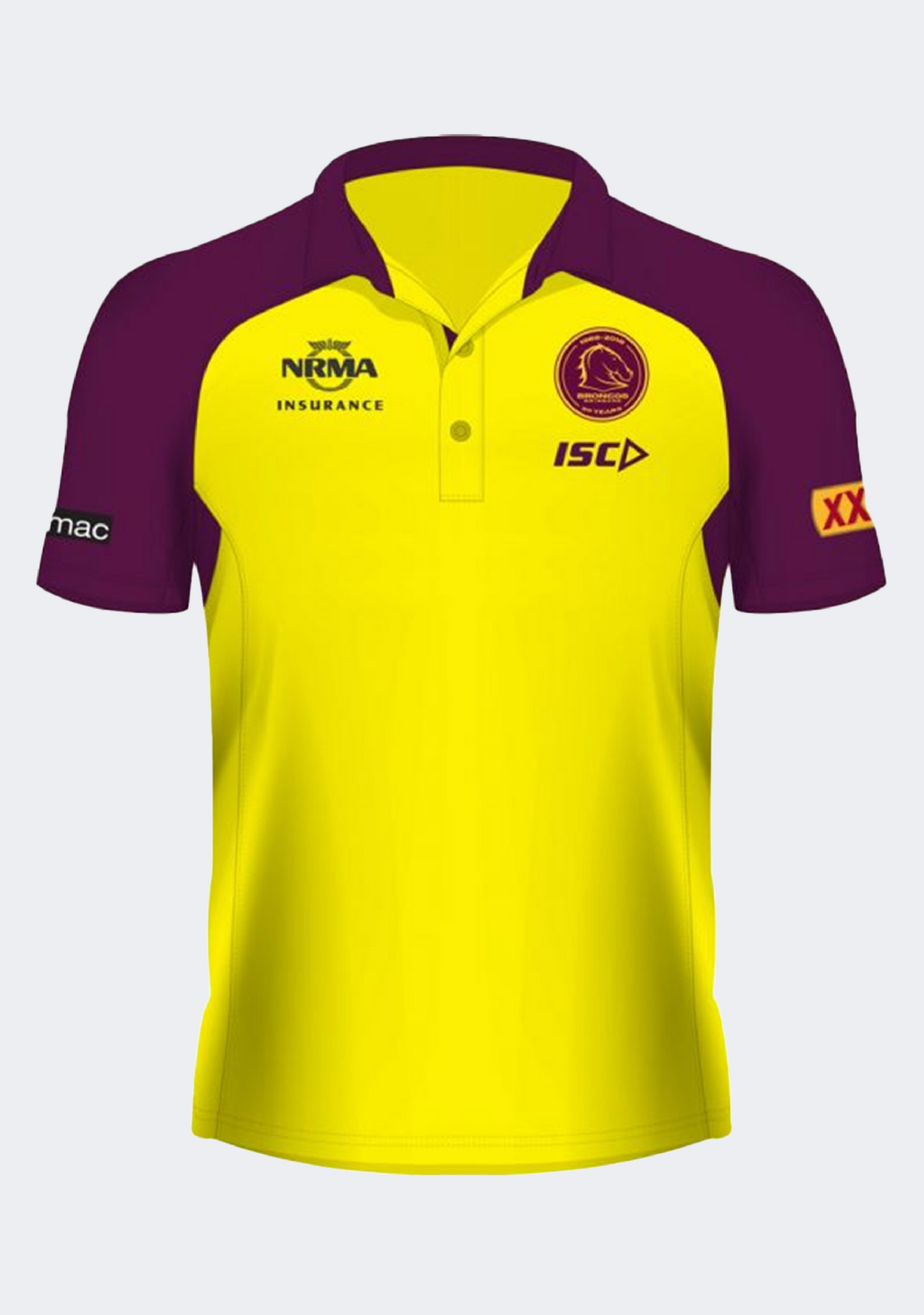 ISC Brisbane Broncos 2018 Mens Polo